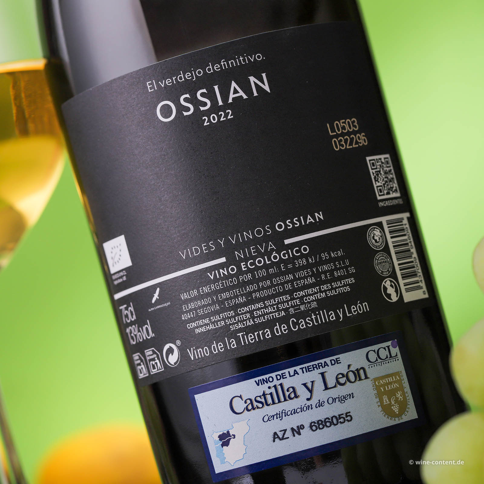 Verdejo 2022 Ossian Bio