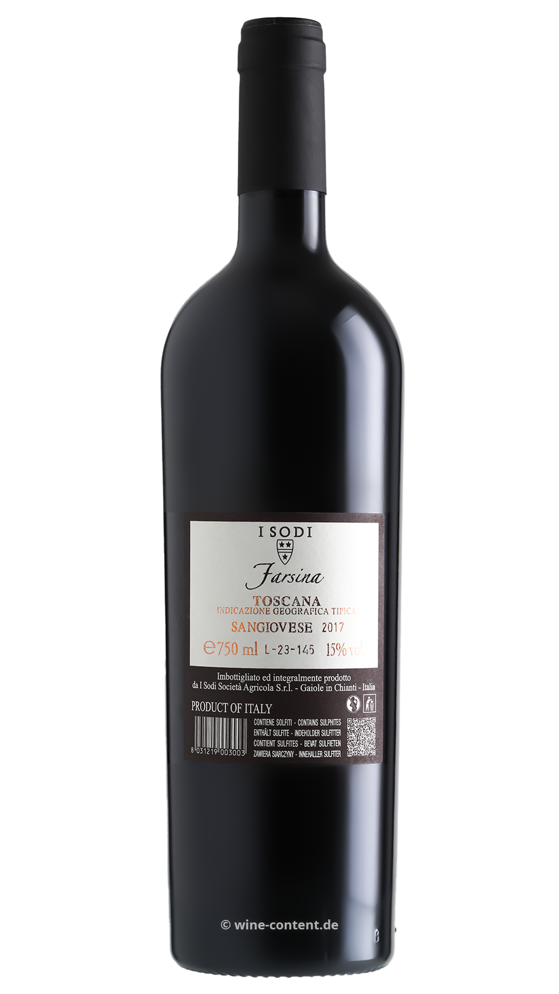 Sangiovese 2017 Farsina