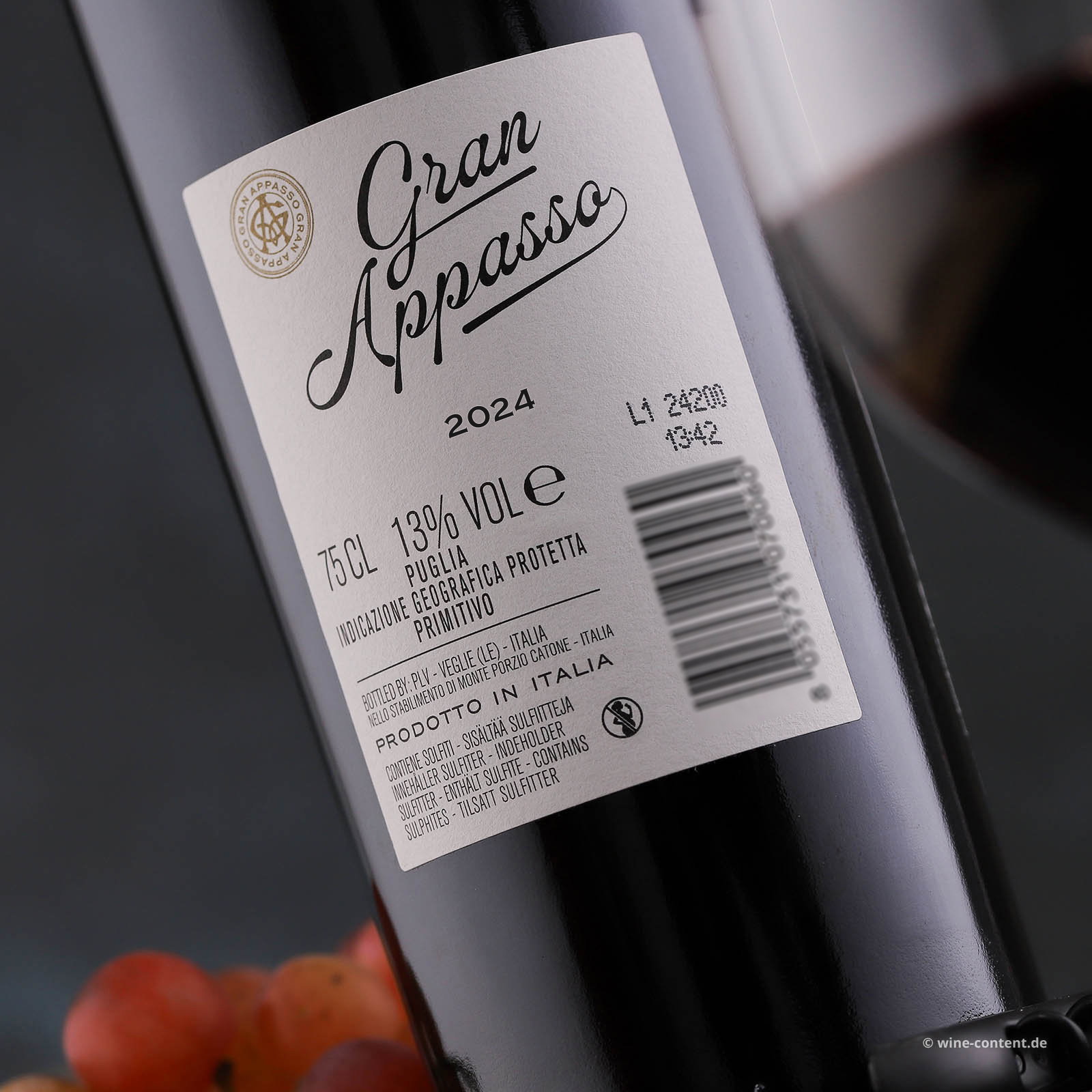 Primitivo 2025 Gran Appasso