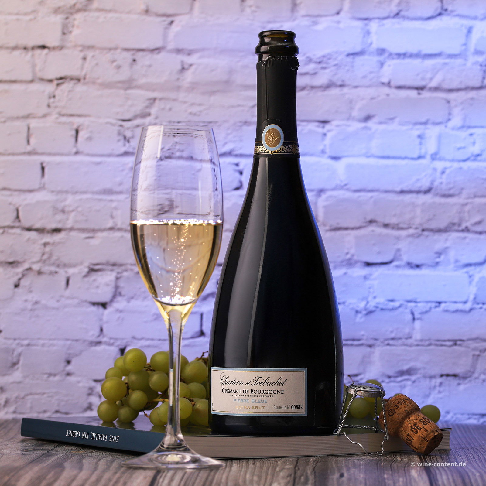 Crémant de Bourgogne Pierre Bleue Extra Brut