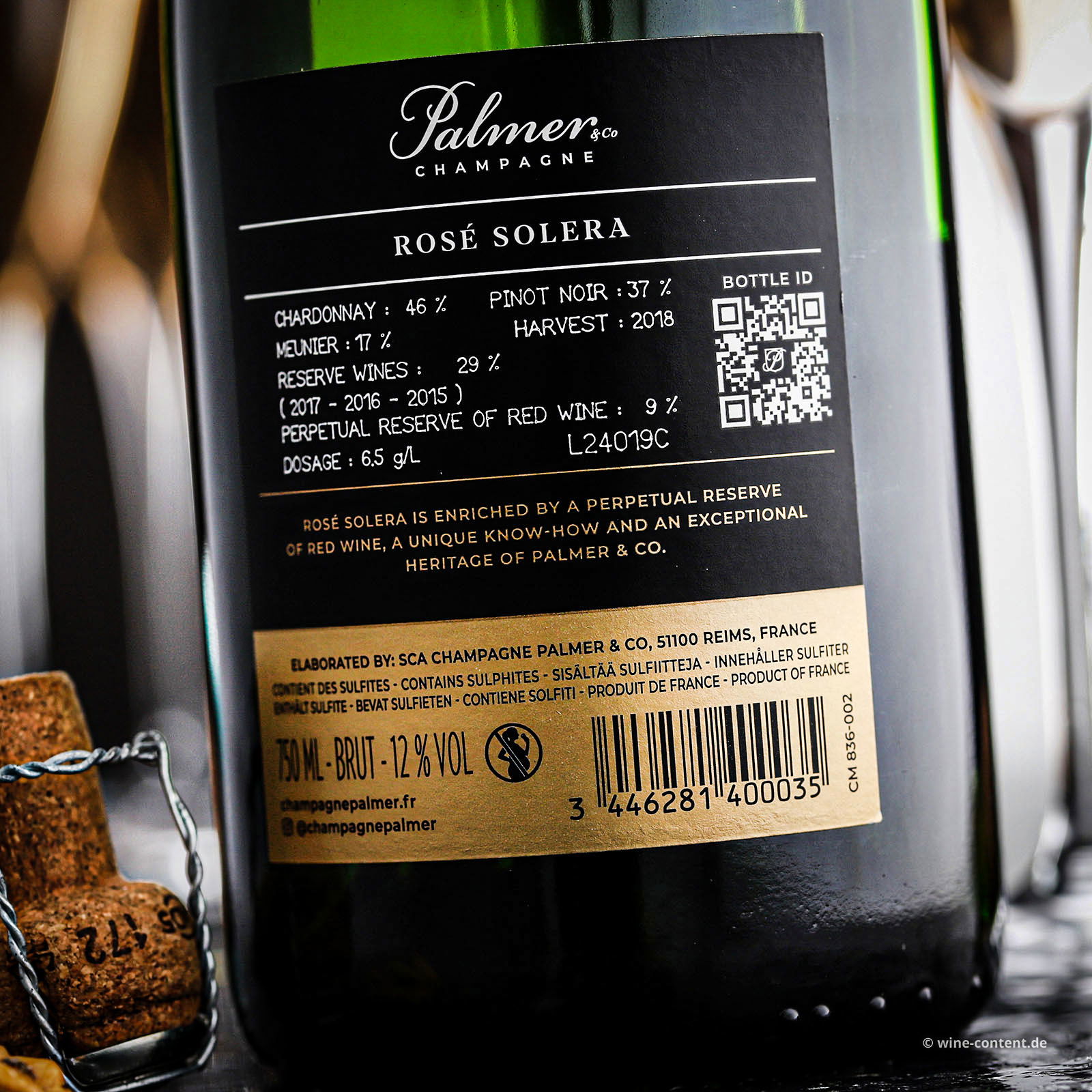 Champagner Rosé Solera Brut