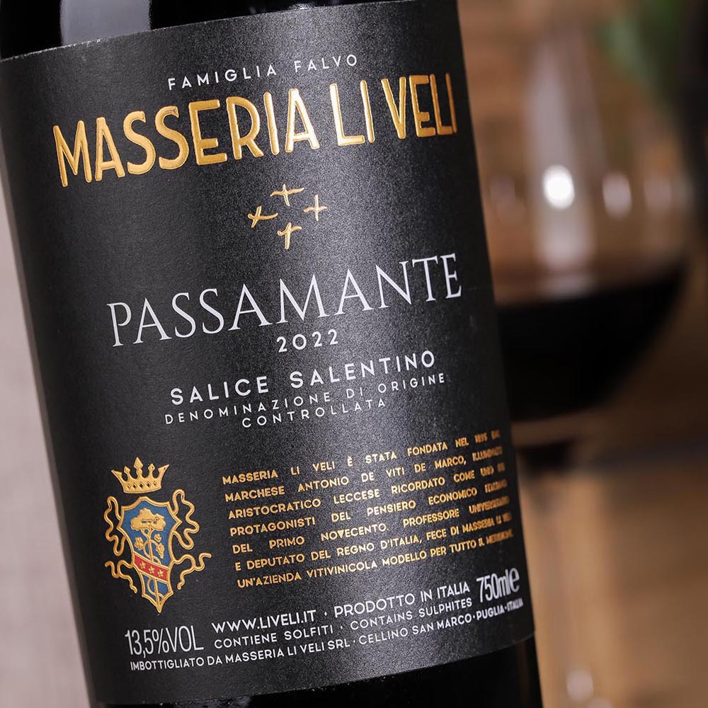 Negroamaro Salice Salentino 2022 Passamante