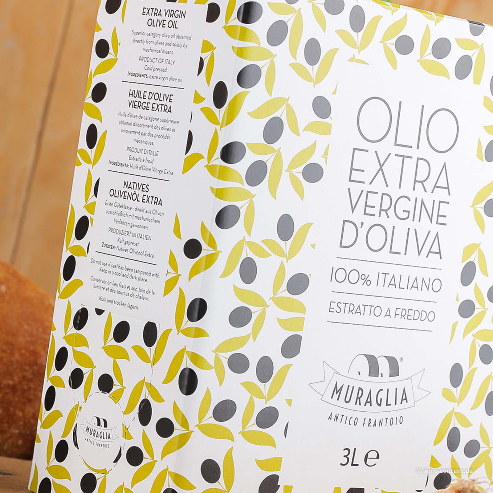 Vorbestellung: 3 L Olivenöl Extra Vergine 2025 Fruttato Intenso Bag in Box