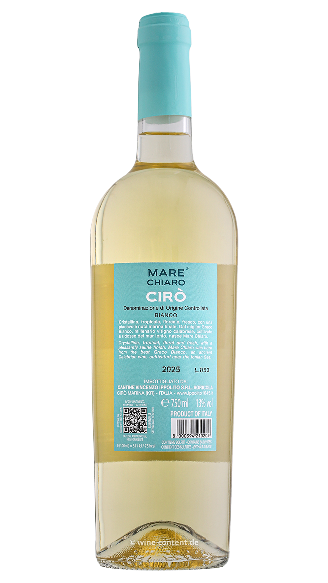 Cirò Bianco 2025 Mare Chiaro