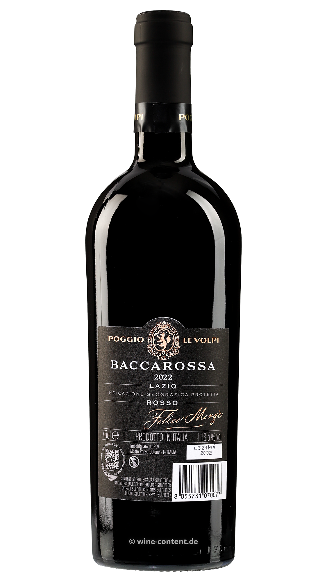 Baccarossa 2022