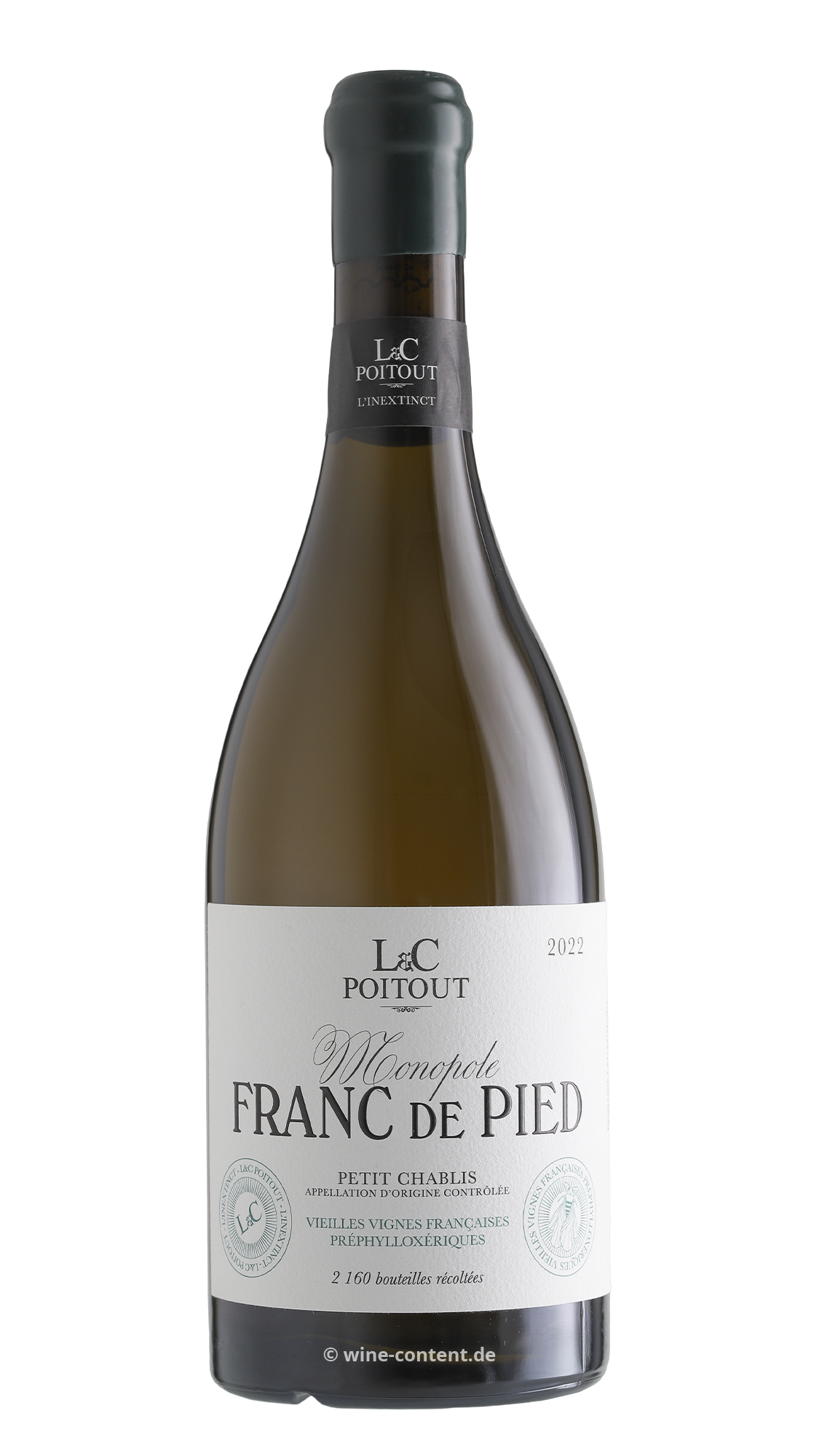 Petit Chablis 2022 Franc de Pied