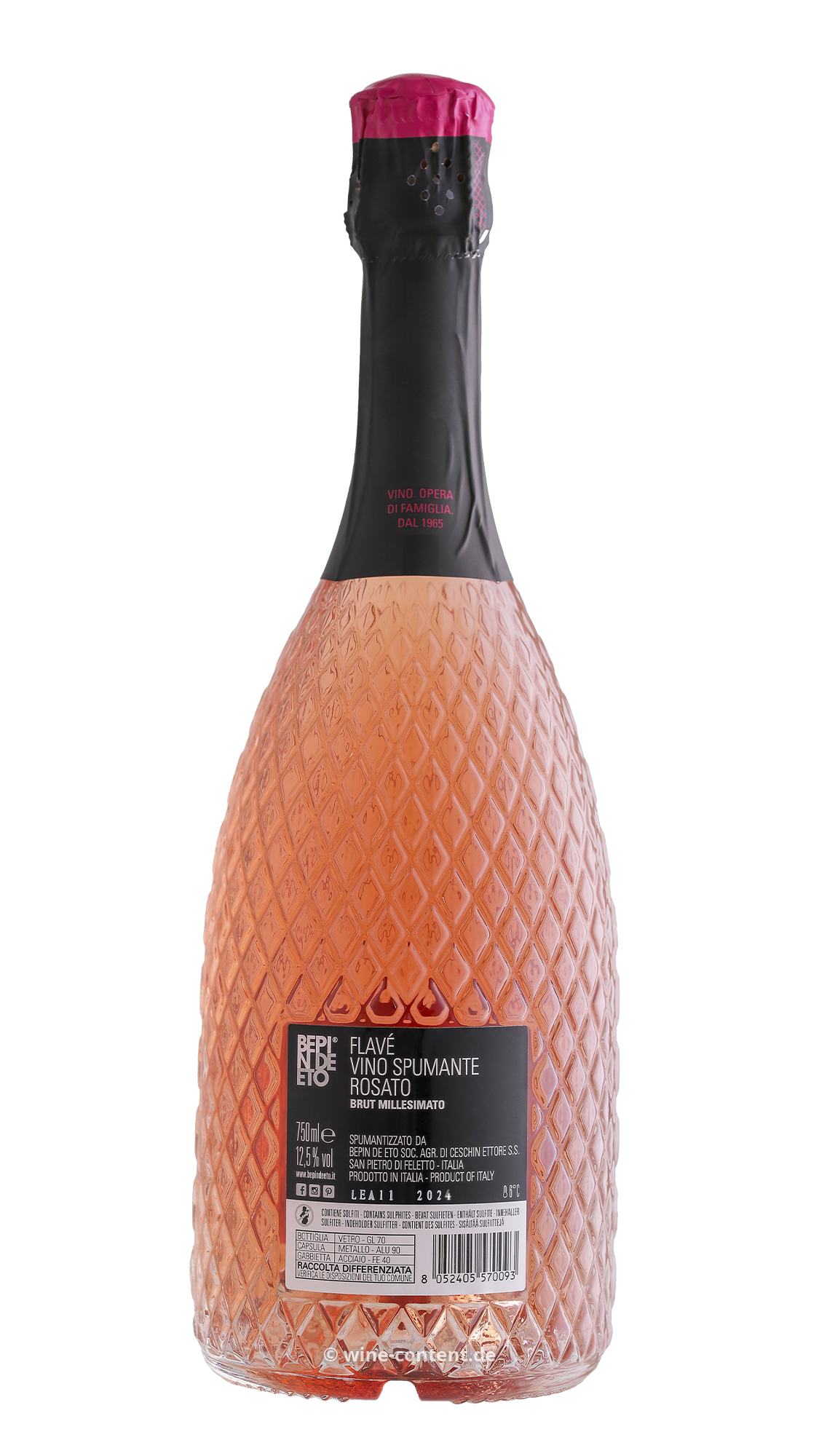 Spumante Rosato 2024 Flavé Brut