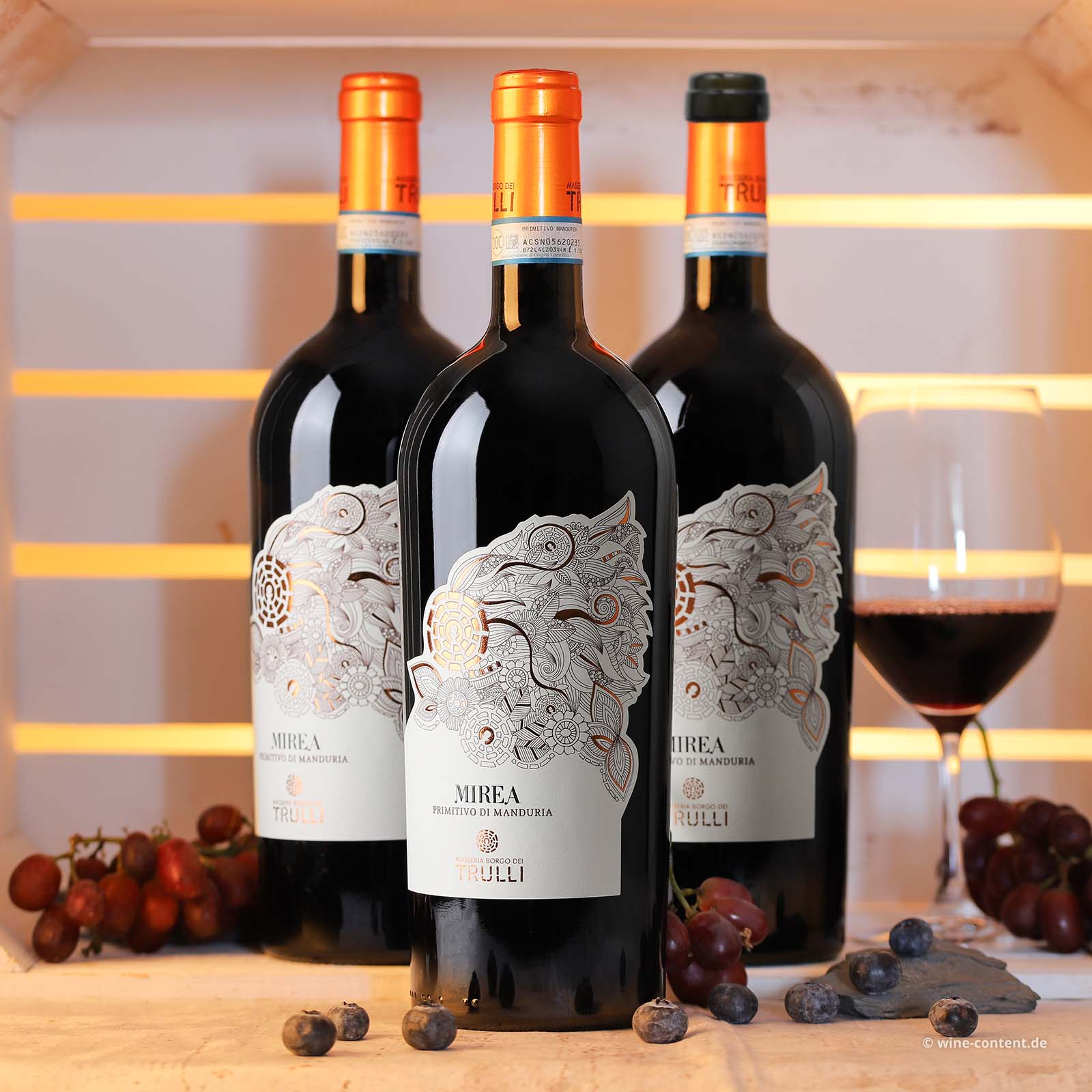 3er-Paket Primitivo di Manduria 2022 Mirea Magnum