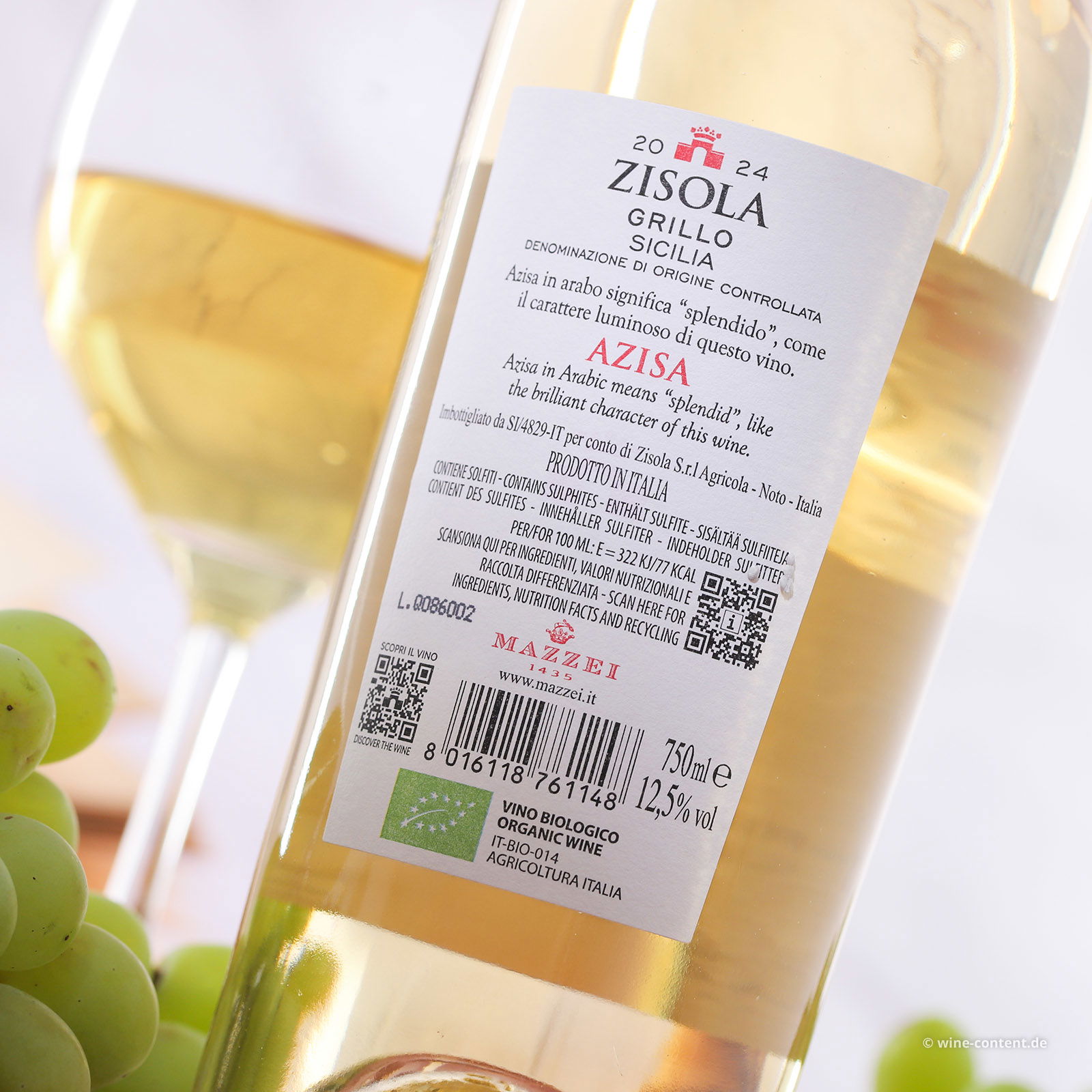 Grillo Sicilia 2024 Azisa Bio