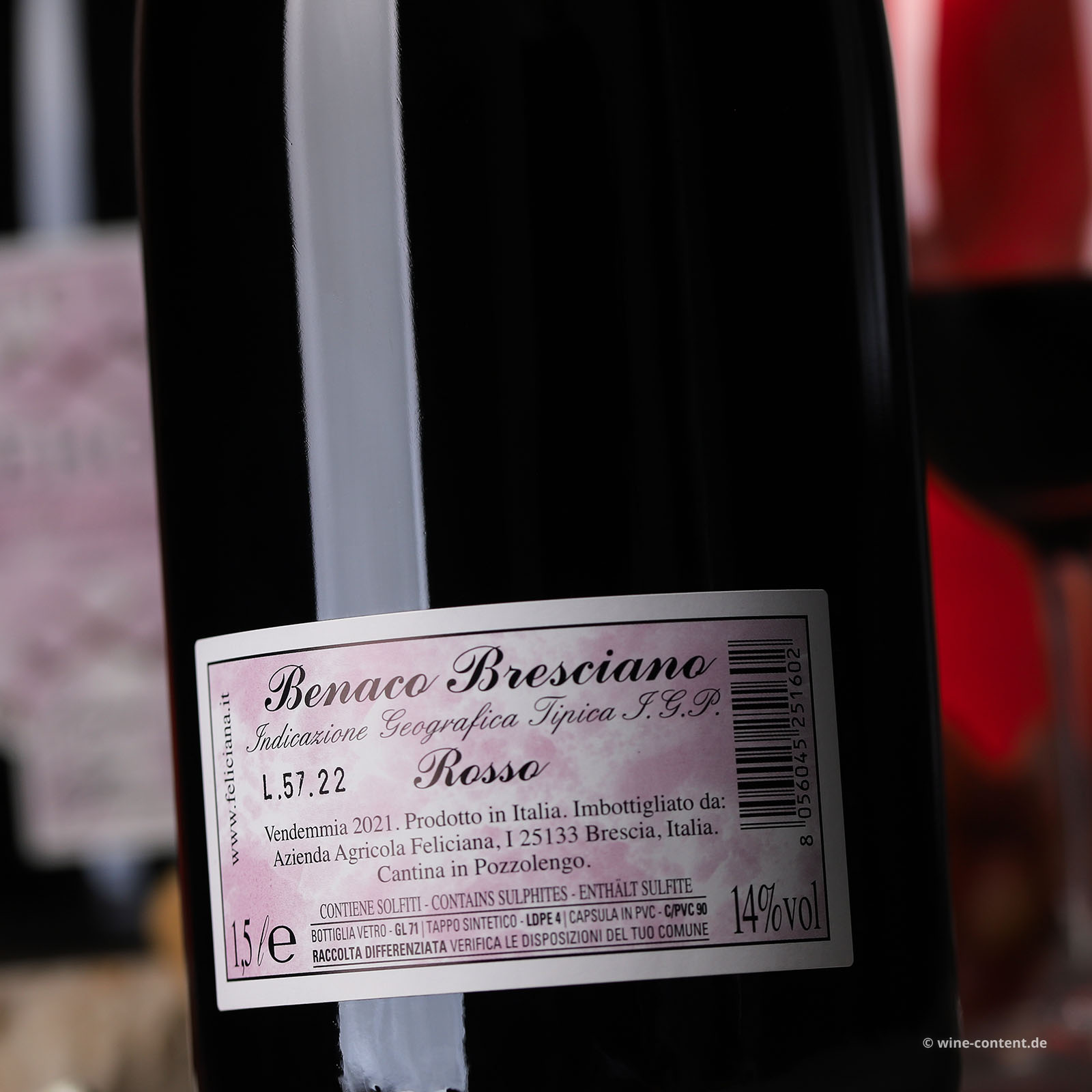 Benaco Bresciano Rosso 2021 Cebon Magnum