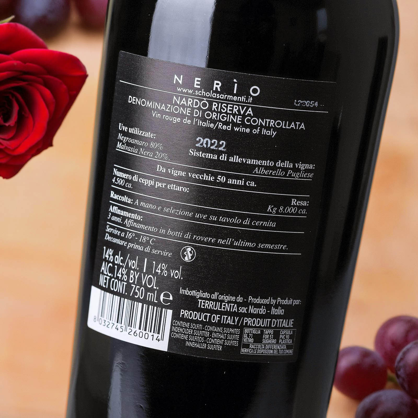 Nardò Riserva 2022 Nerìo