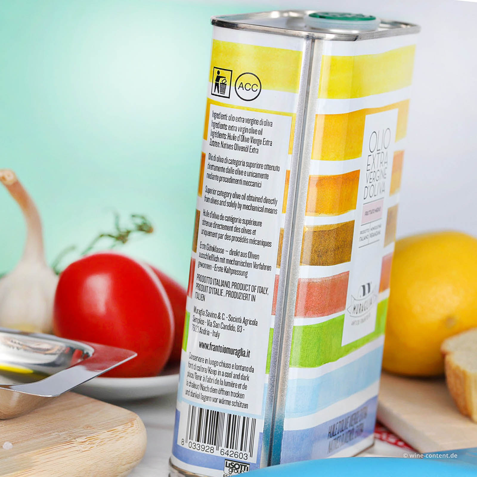 1 L Olivenöl Extra Vergine 2024 Fruttato Medio Kanister