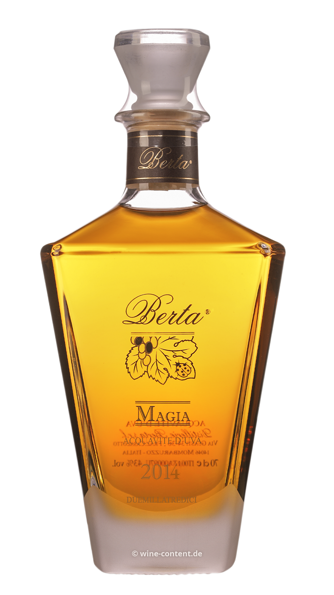 Acquavite d'Uva Magia 2014 in Holzkassette
