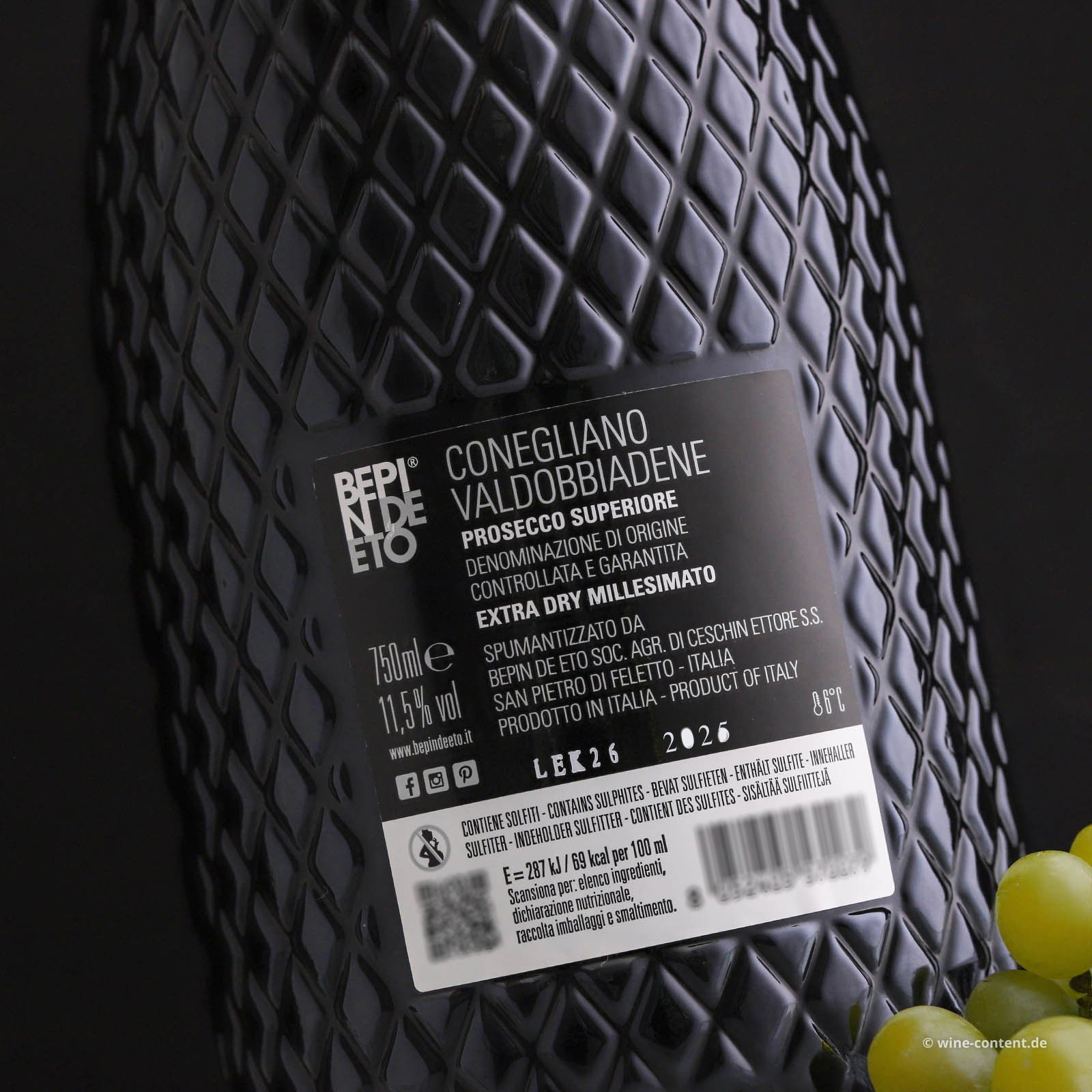 Prosecco Superiore 2025 Extra Dry