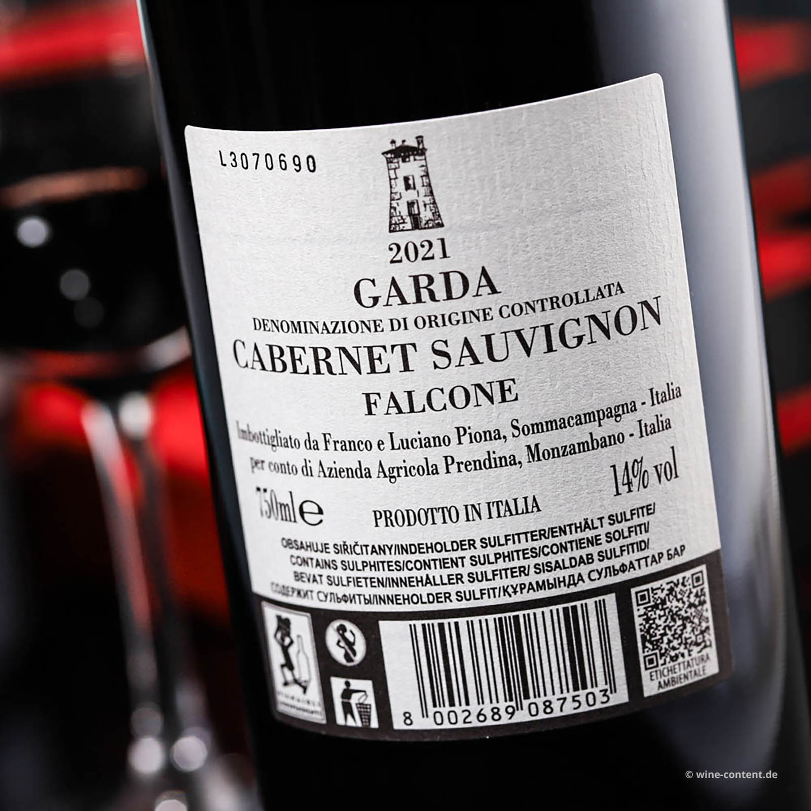 Cabernet Sauvignon 2021 Falcone