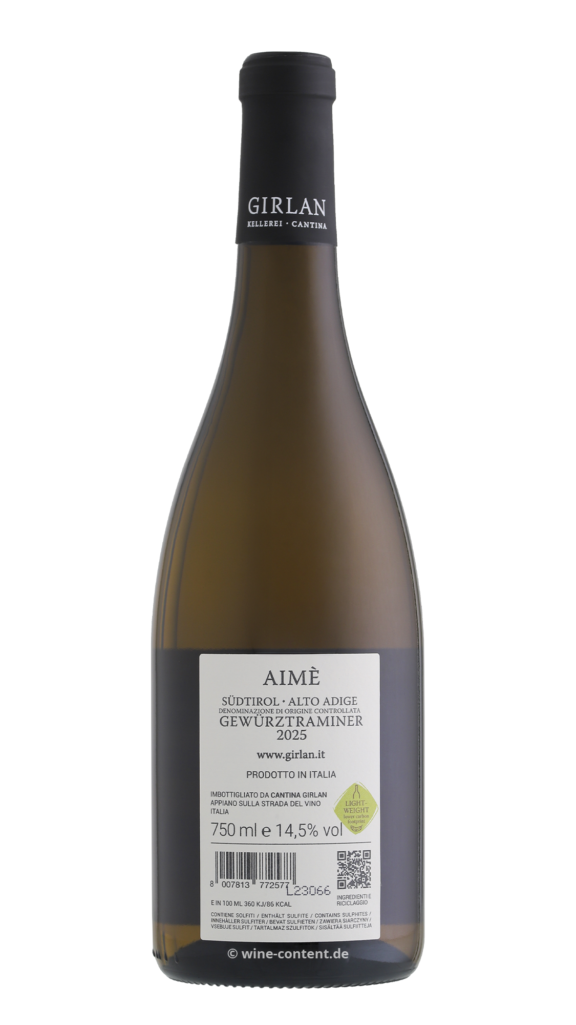 Gewürztraminer 2025 Aimè