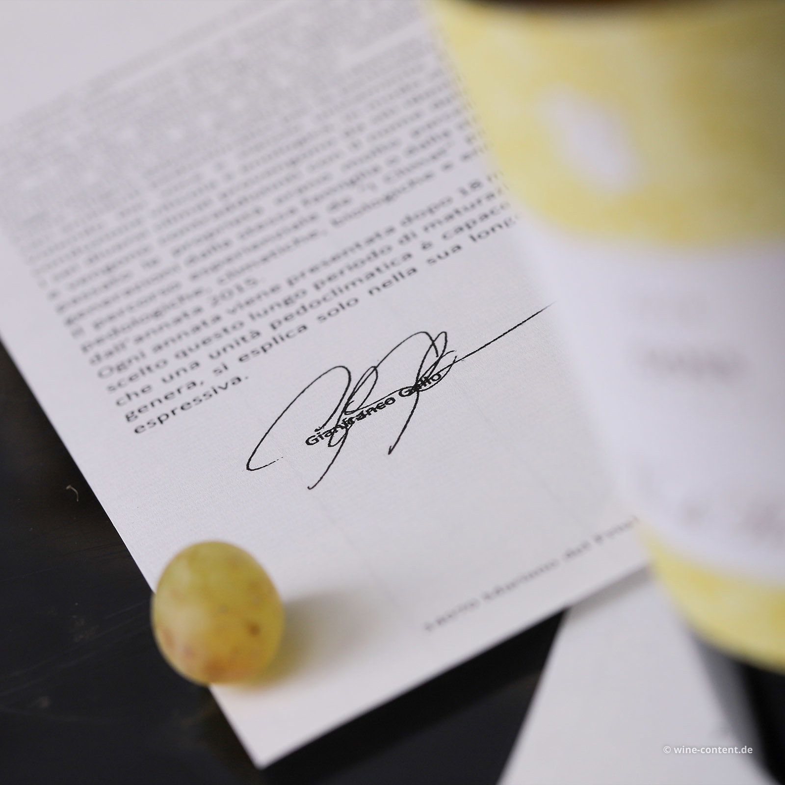 6er-Holzkiste Chardonnay 2018 Goss Climat