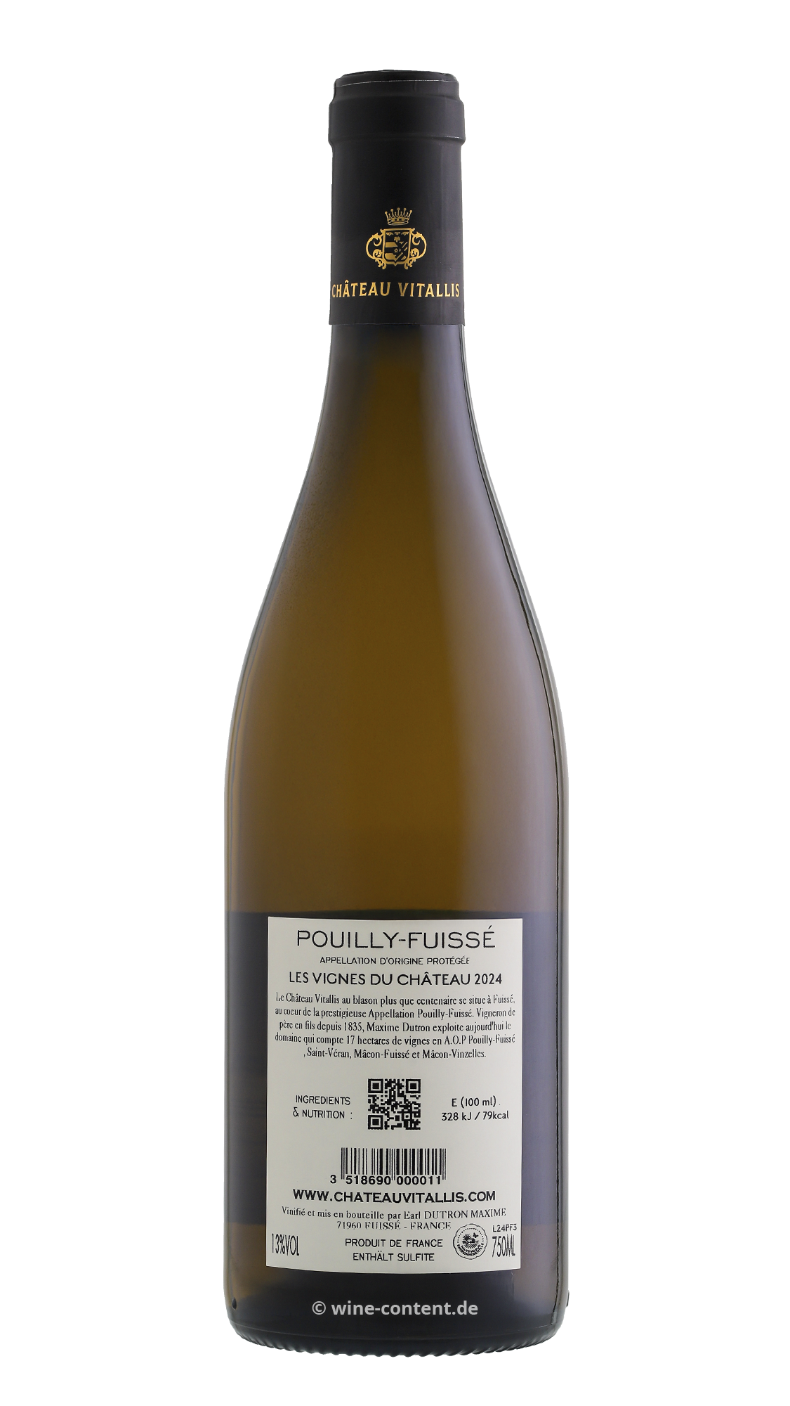 Pouilly-Fuissé 2024 Les Vignes du Château