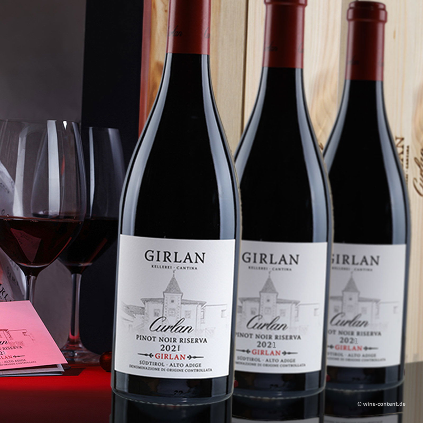 3er-Paket Pinot Noir Riserva 2021 Curlan