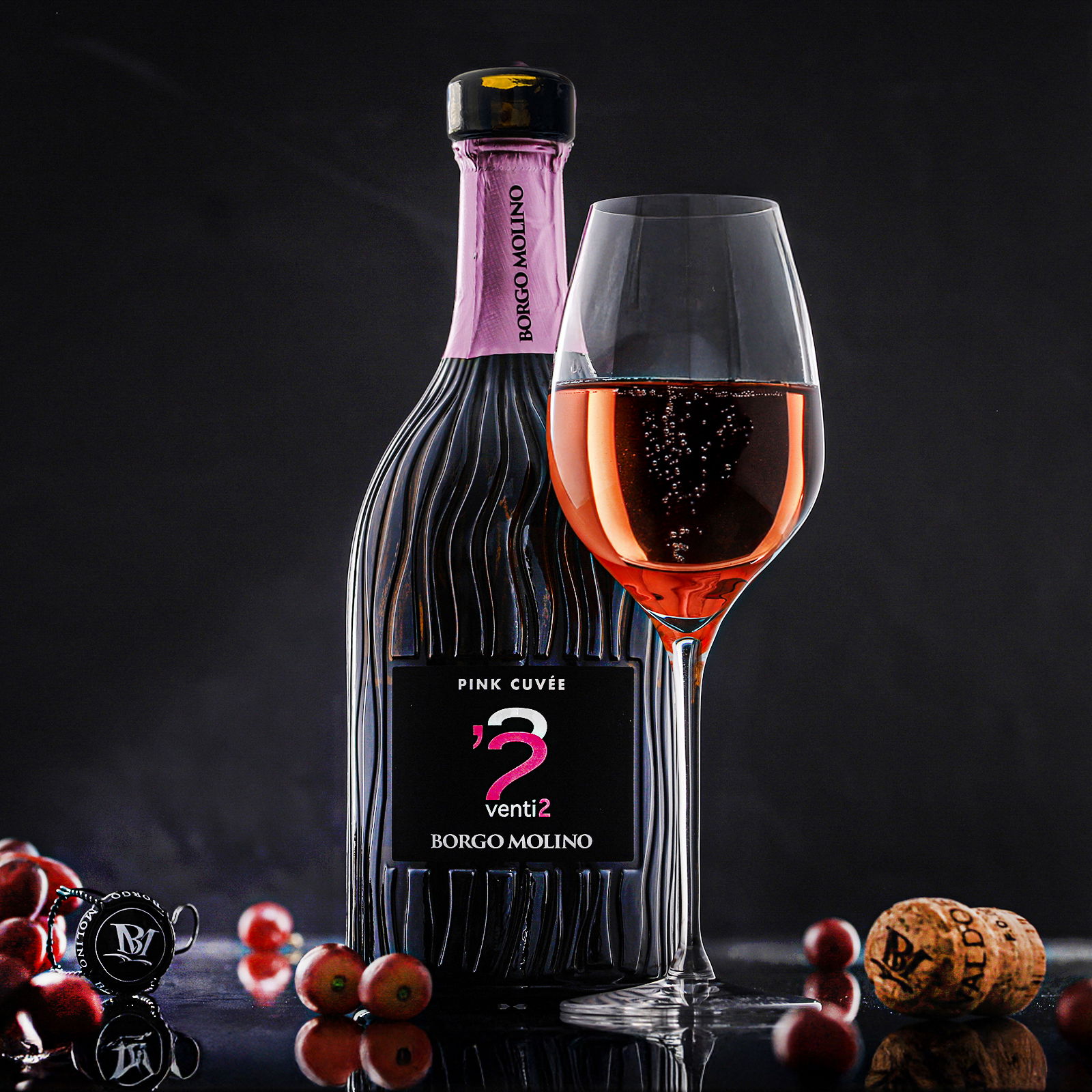 Spumante venti2 Pink Cuvée Extra Dry