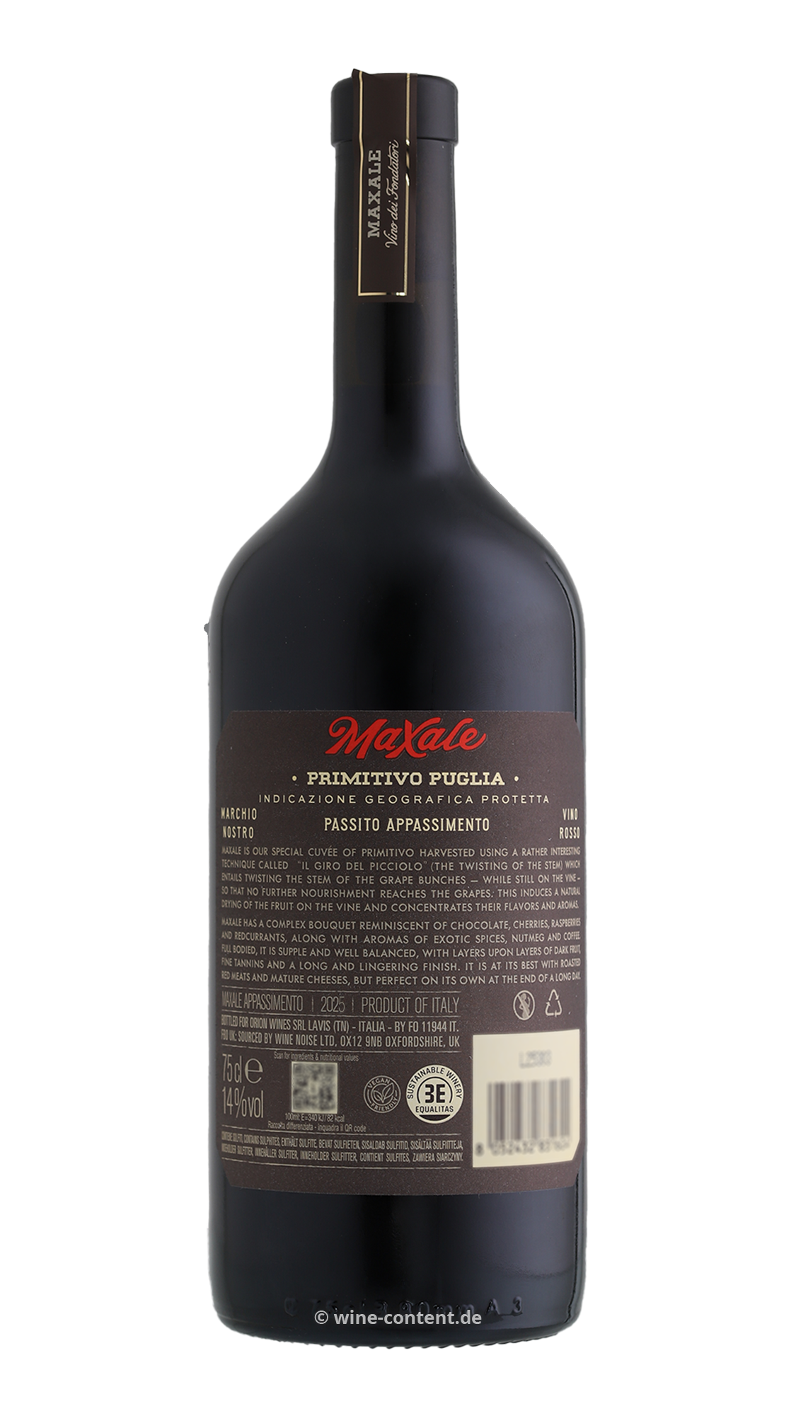 Primitivo 2025 Appassimento