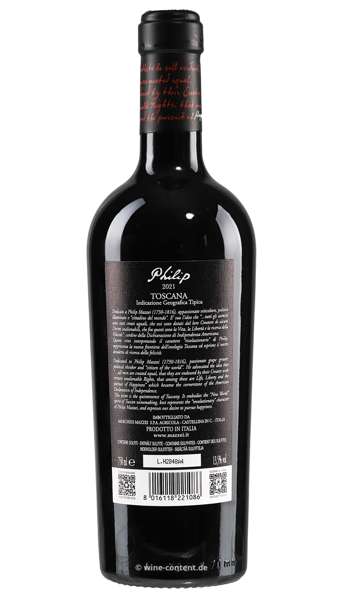 Toscana Rosso 2021 Philip