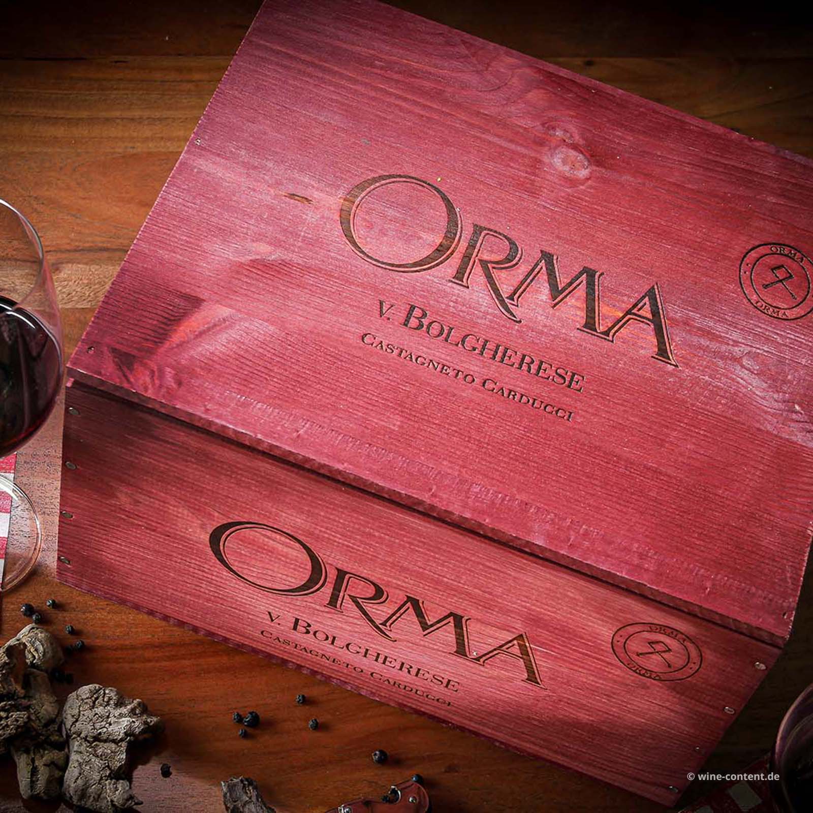 6er-Holzkiste Orma 2022