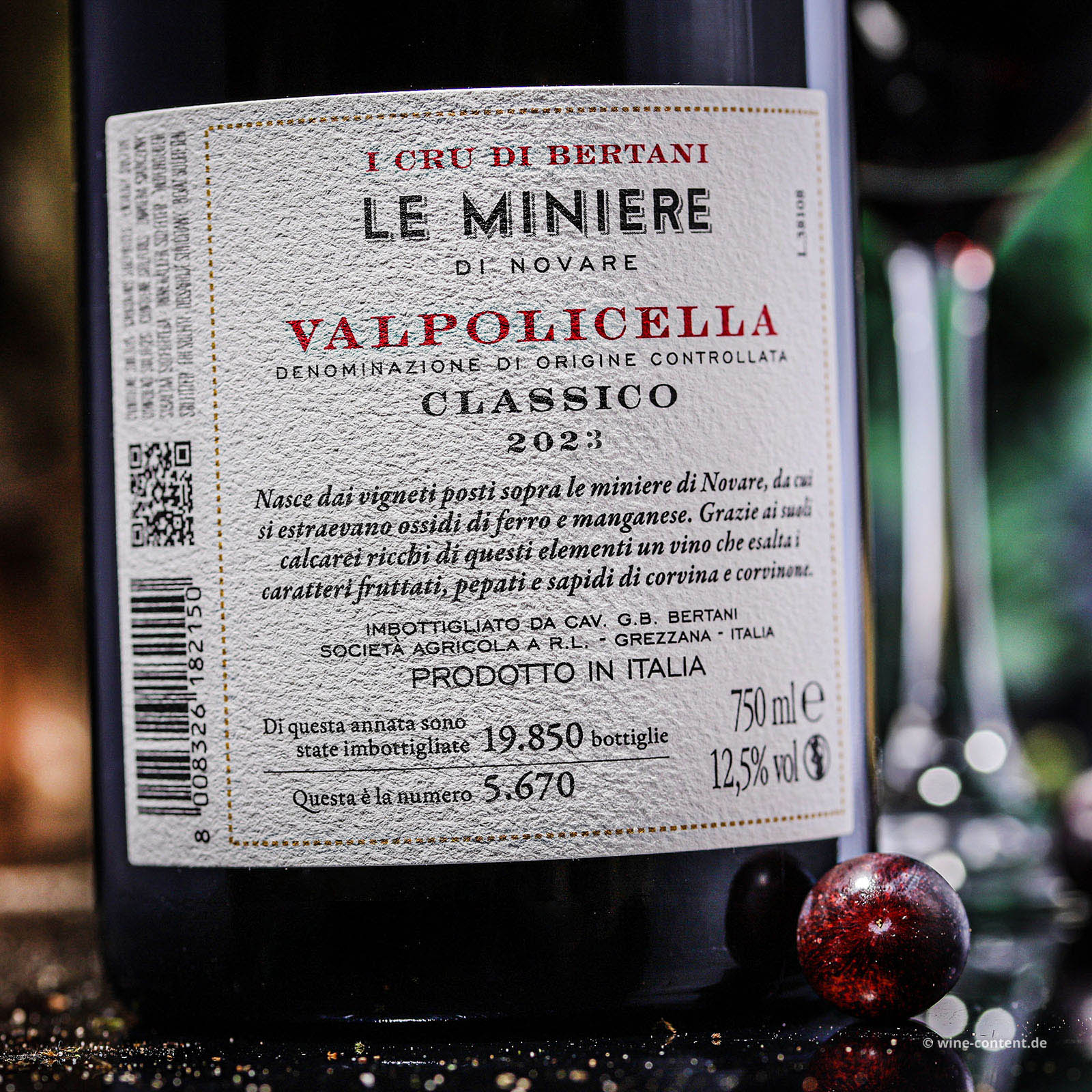 Valpolicella Classico 2023 Cru Le Miniere
