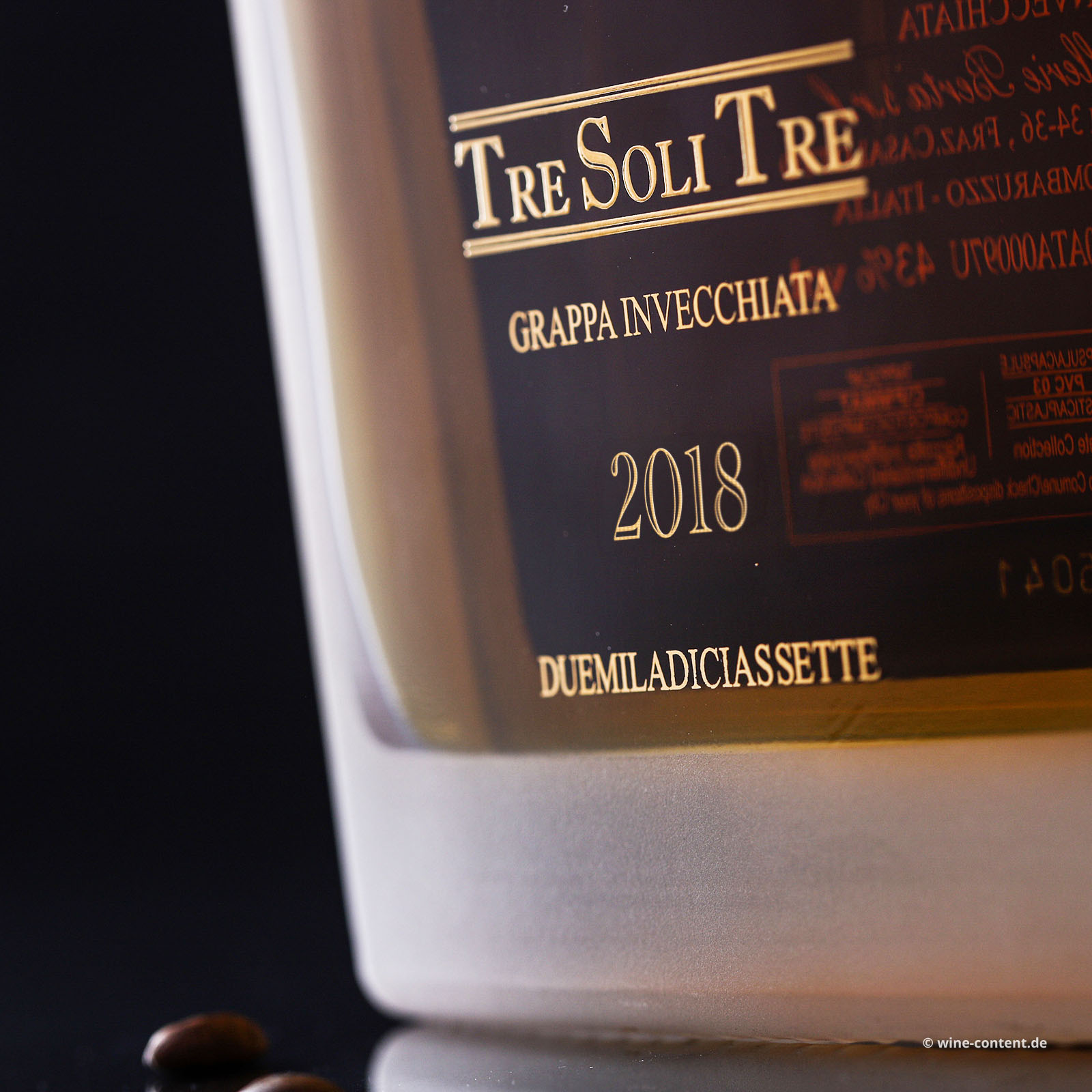 Grappa di Nebbiolo Invecchiata 2018 Tre Soli Tre