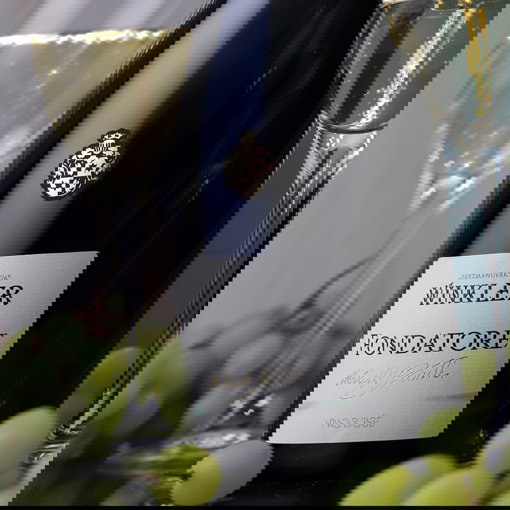 Spumante Fondatore N°71 in Holzkiste