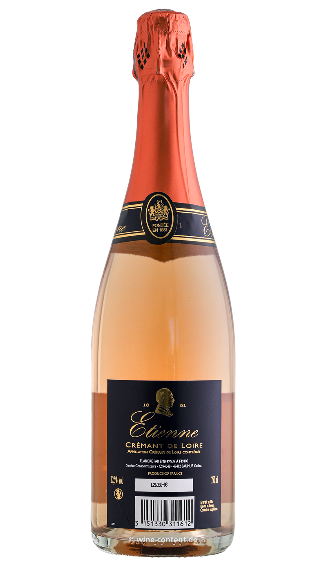 Crémant de Loire Rosé Etienne Brut