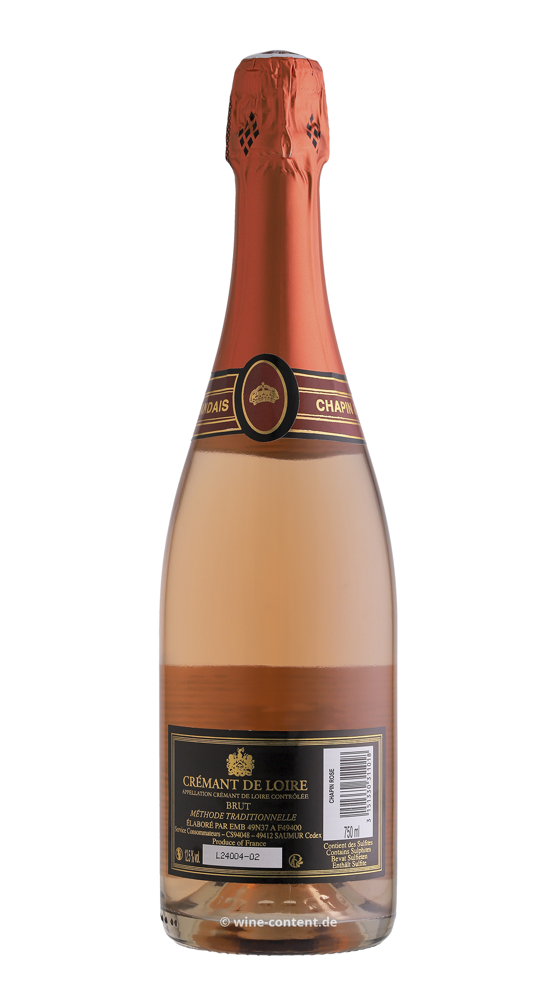 Crémant de Loire Rosé Brut