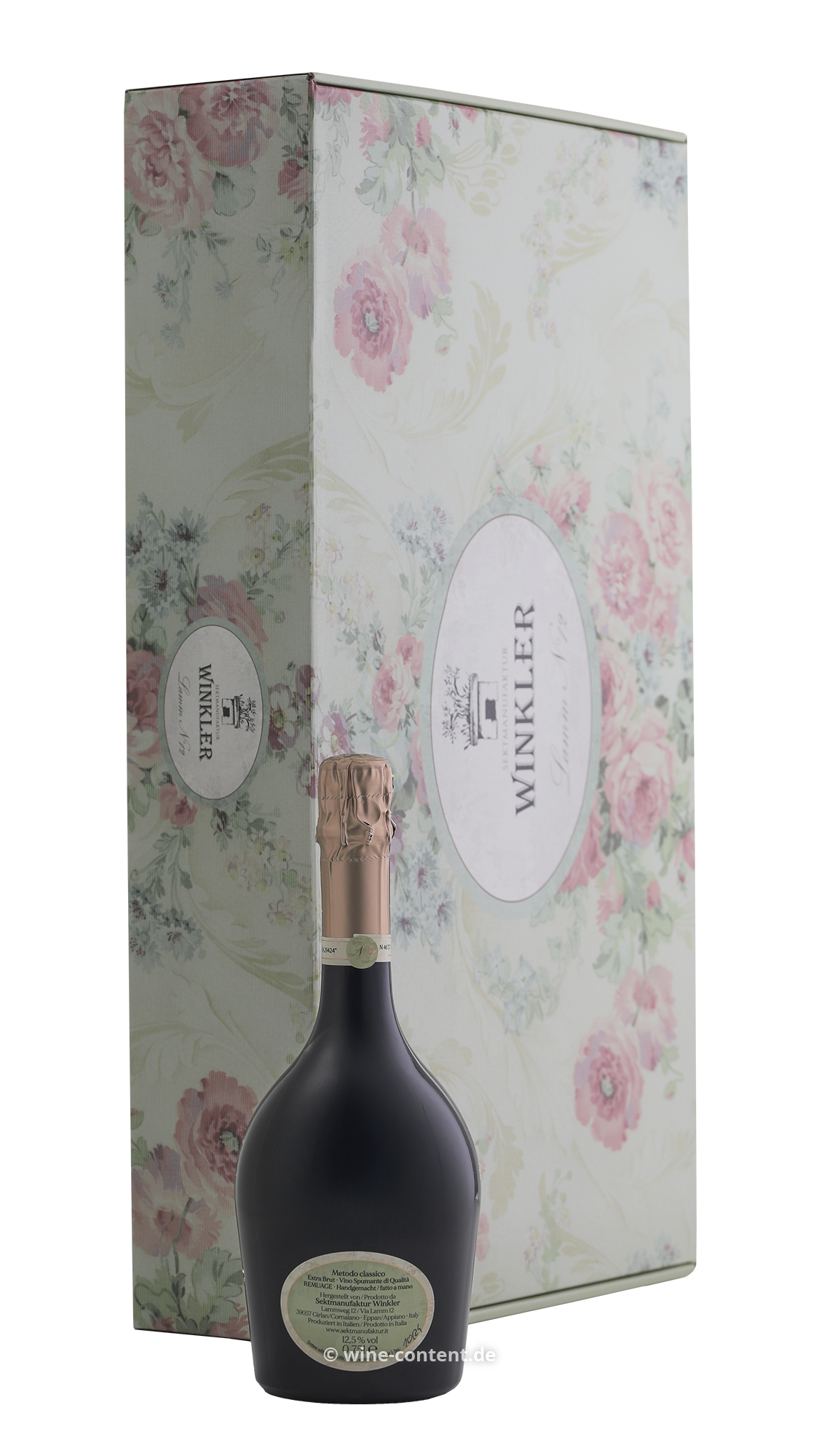 6x Spumante Lamm N°12 Extra Brut in Geschenkverpackung