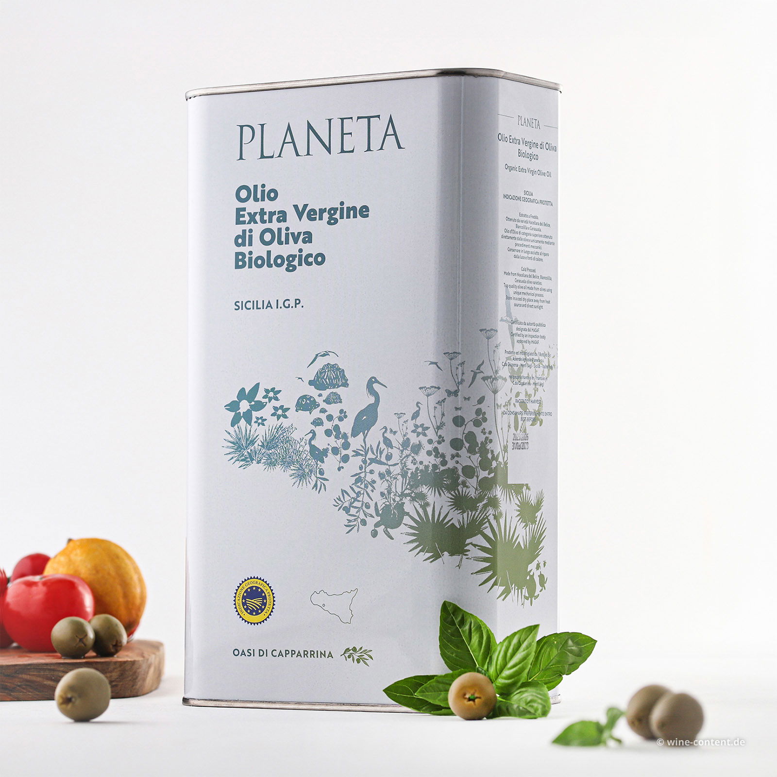 Vorbestellung: 3 L Olivenöl Extra Vergine Sicilia 2025 Bio Kanister