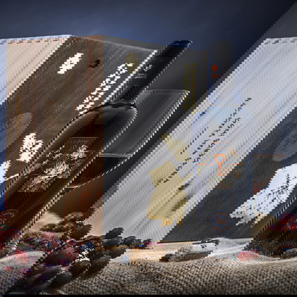 6er-Holzkiste Primitivo Salento 2021 Diciotto +1