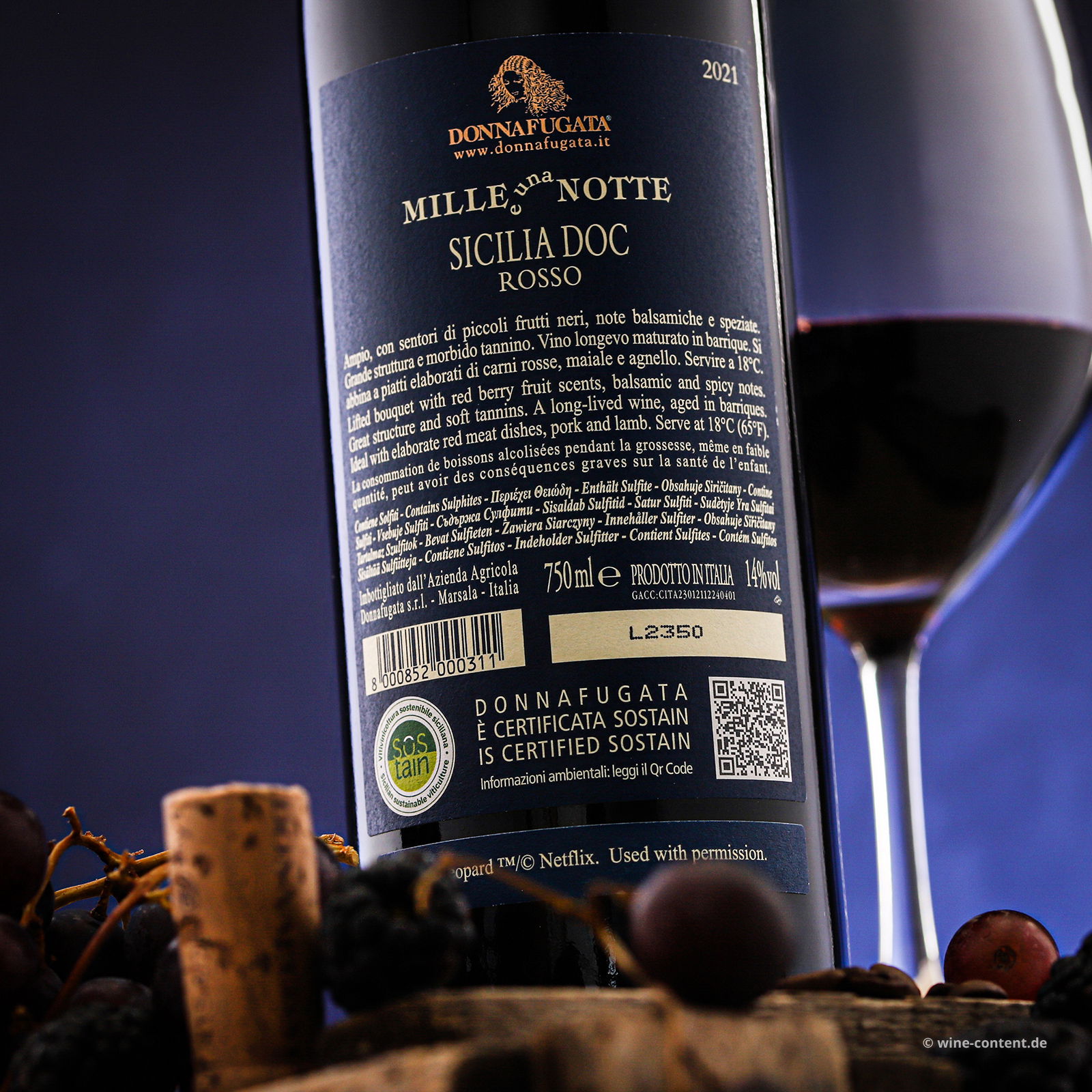 Special Edition Mille e una Notte 2021 für die Netflix-Serie Der Leopard