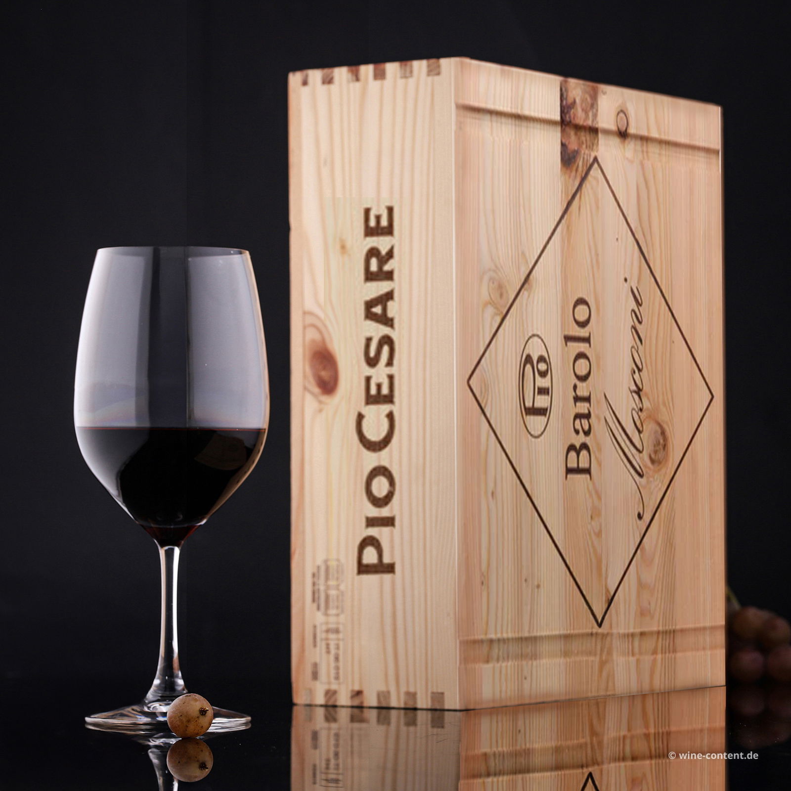 3er-Holzkiste Barolo 2020 Mosconi