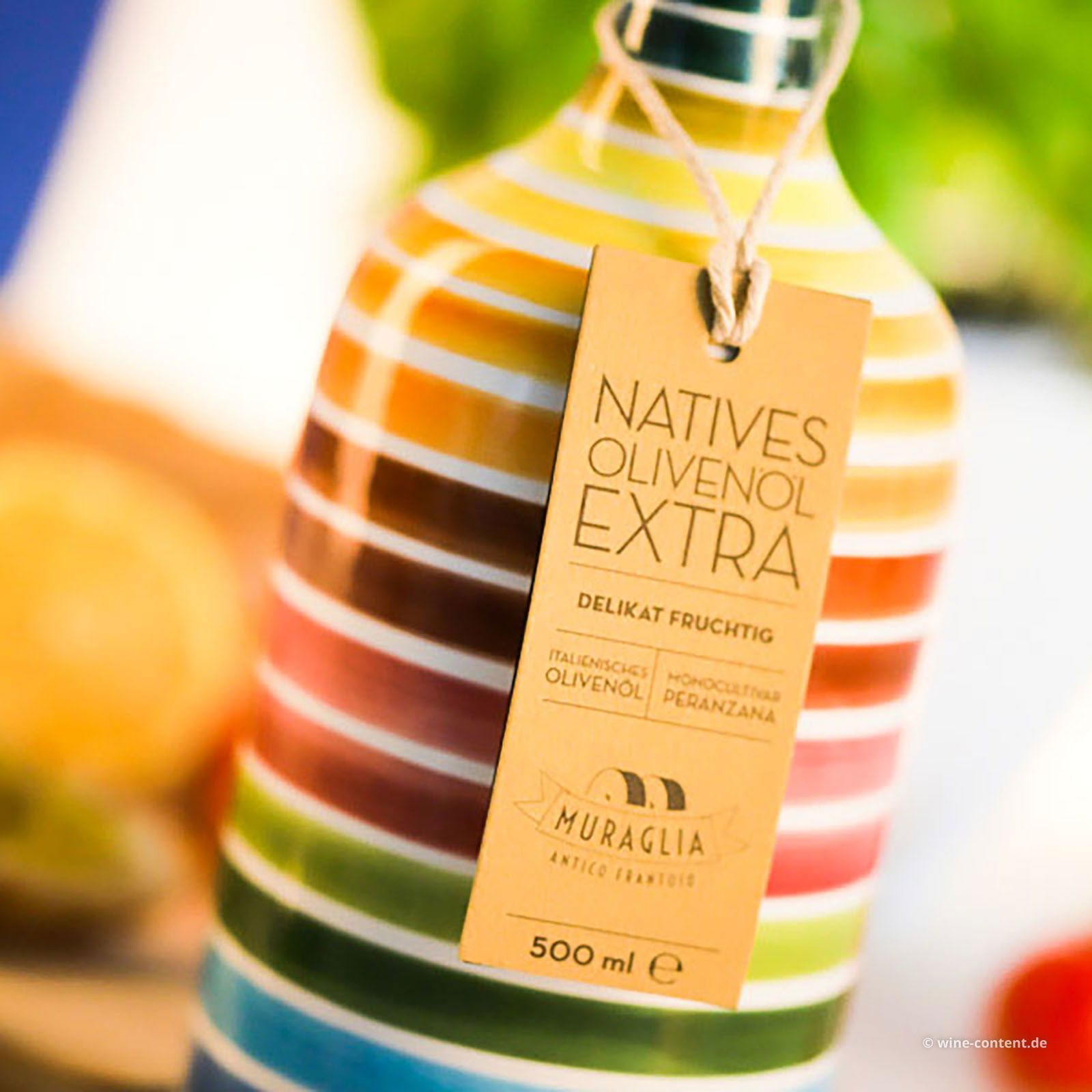 Vorbestellung: 0,5 L Olivenöl Extra Vergine 2025 Fruttato Medio Rainbow