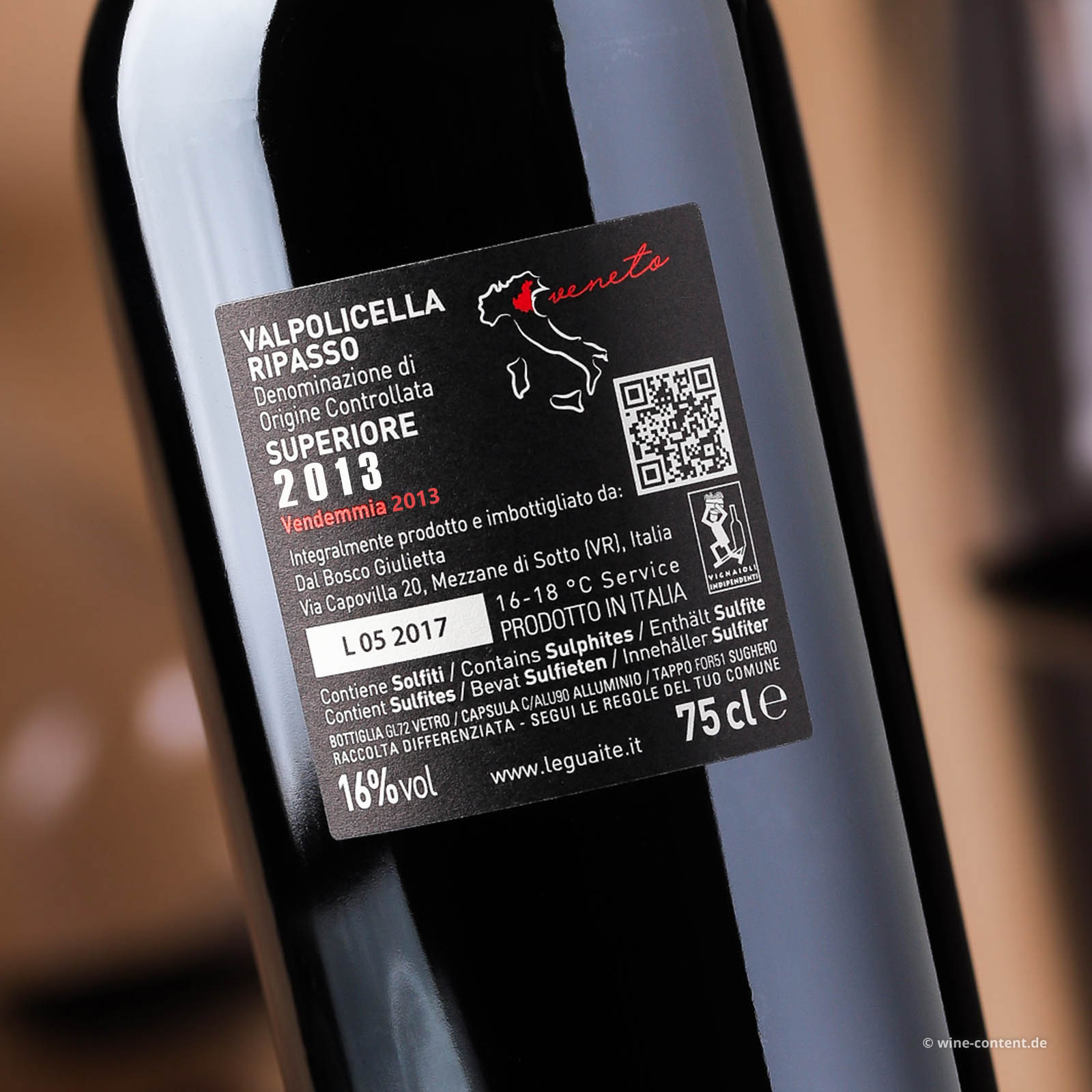Valpolicella Ripasso Superiore 2013