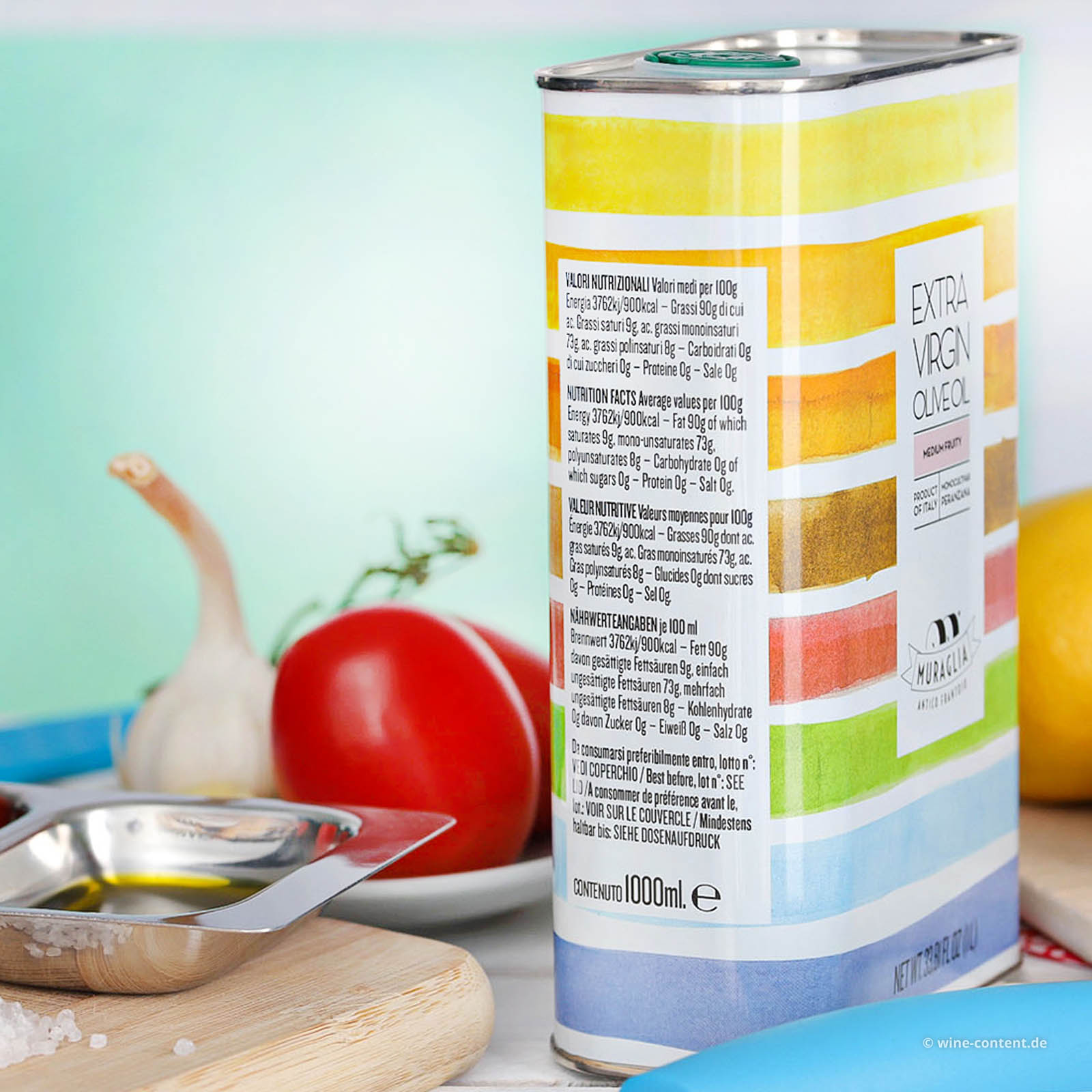 Vorbestellung: 1 L Olivenöl Extra Vergine 2025 Fruttato Medio Kanister