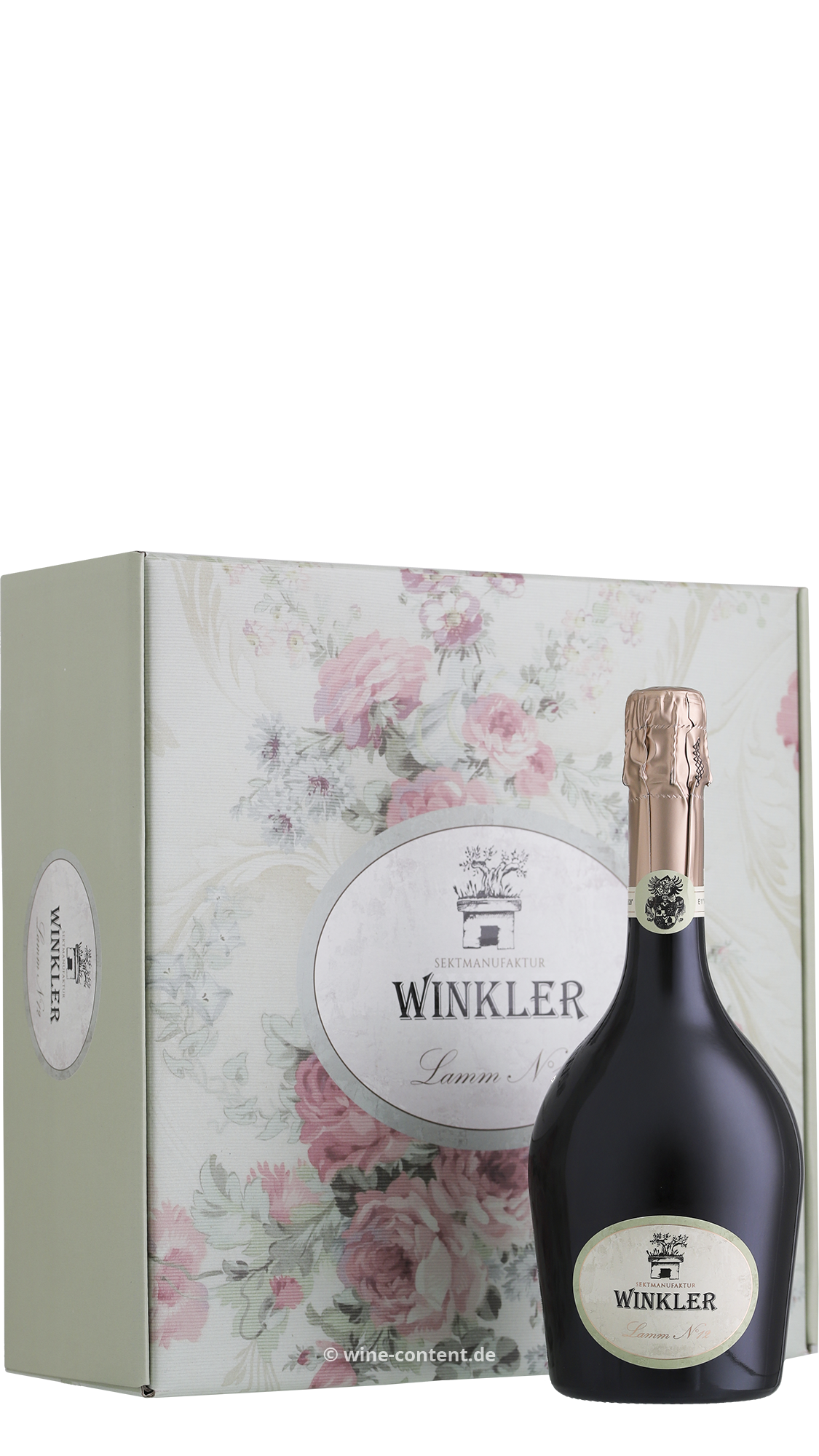 3x Spumante Lamm N°12 Extra Brut in Geschenkverpackung