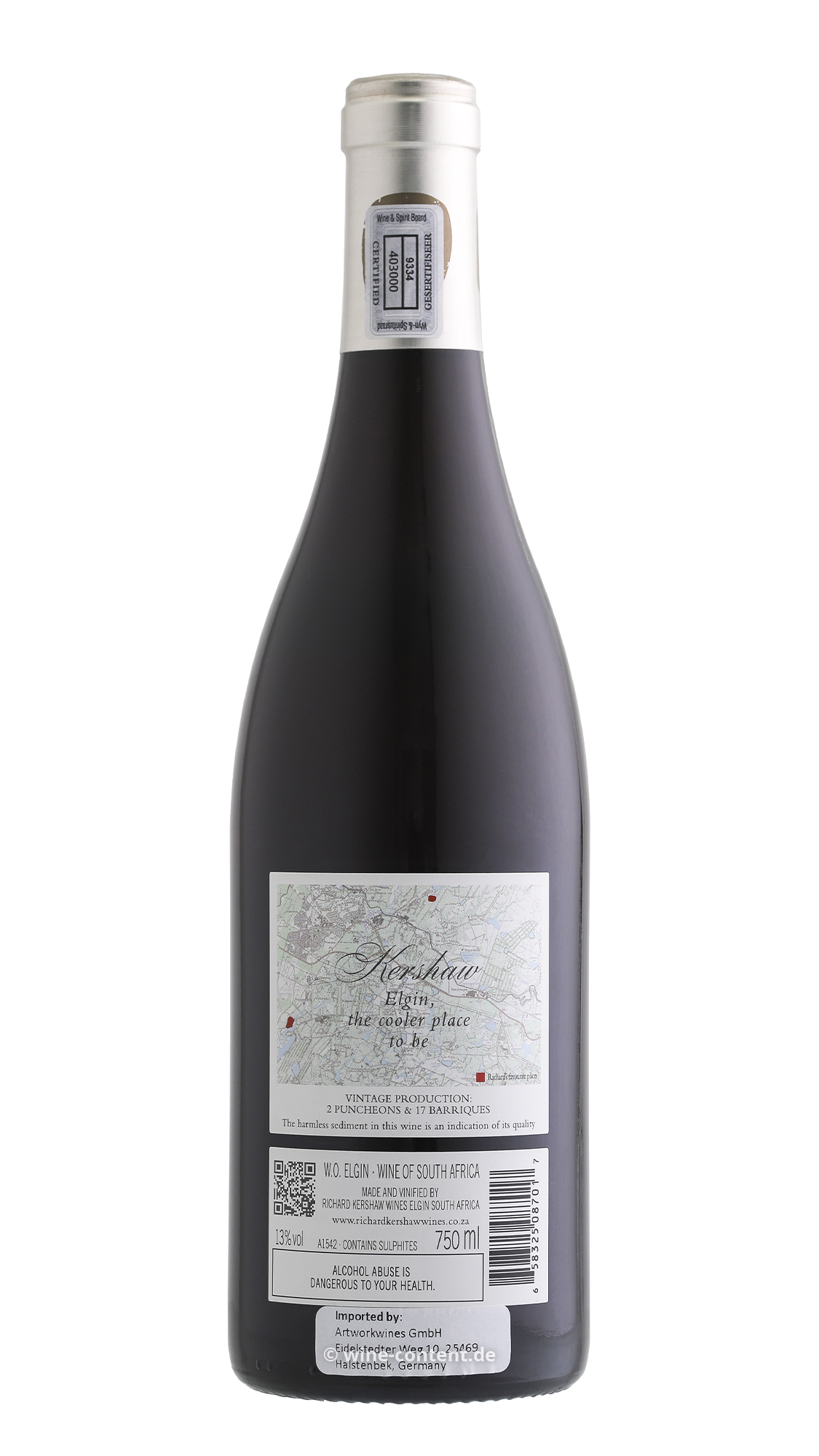 Pinot Noir Elgin 2020 Clonal Selection