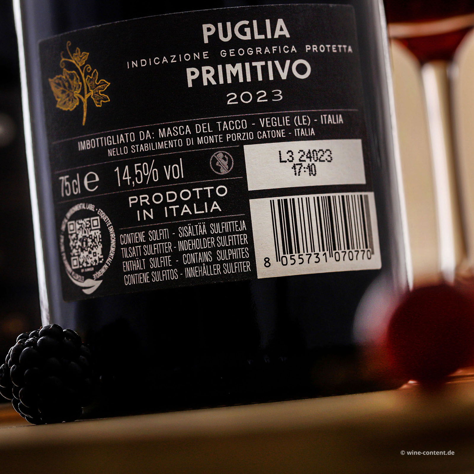 Primitivo 2023 Old Vines