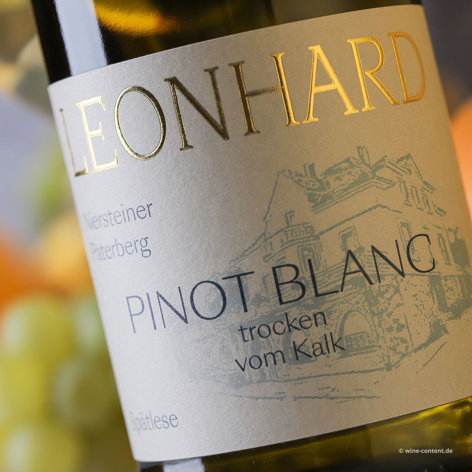 Pinot Blanc Spätlese trocken 2022 Paterberg vom Kalk