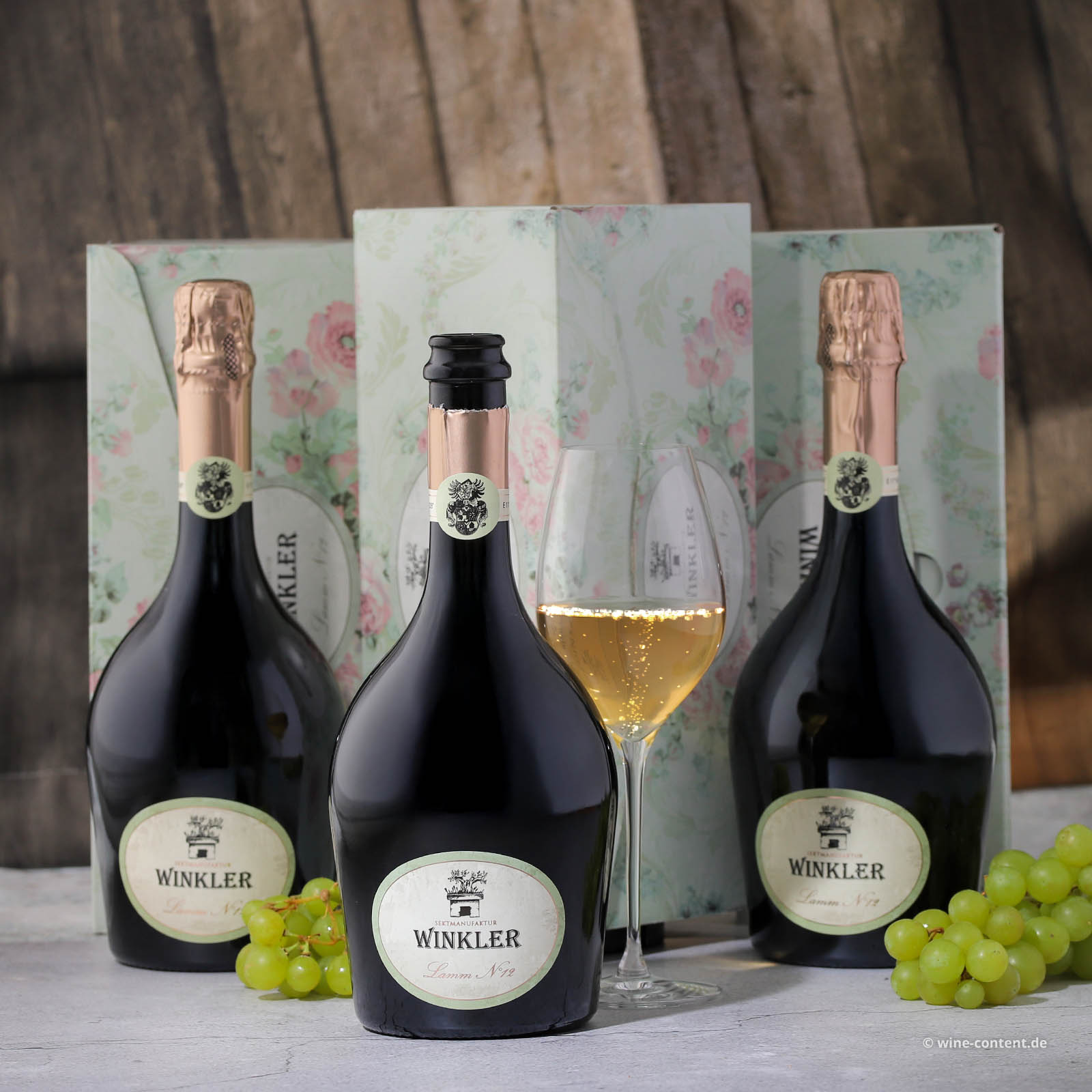 3er-Paket Spumante Lamm N°12 Extra Brut in Einzelverpackung