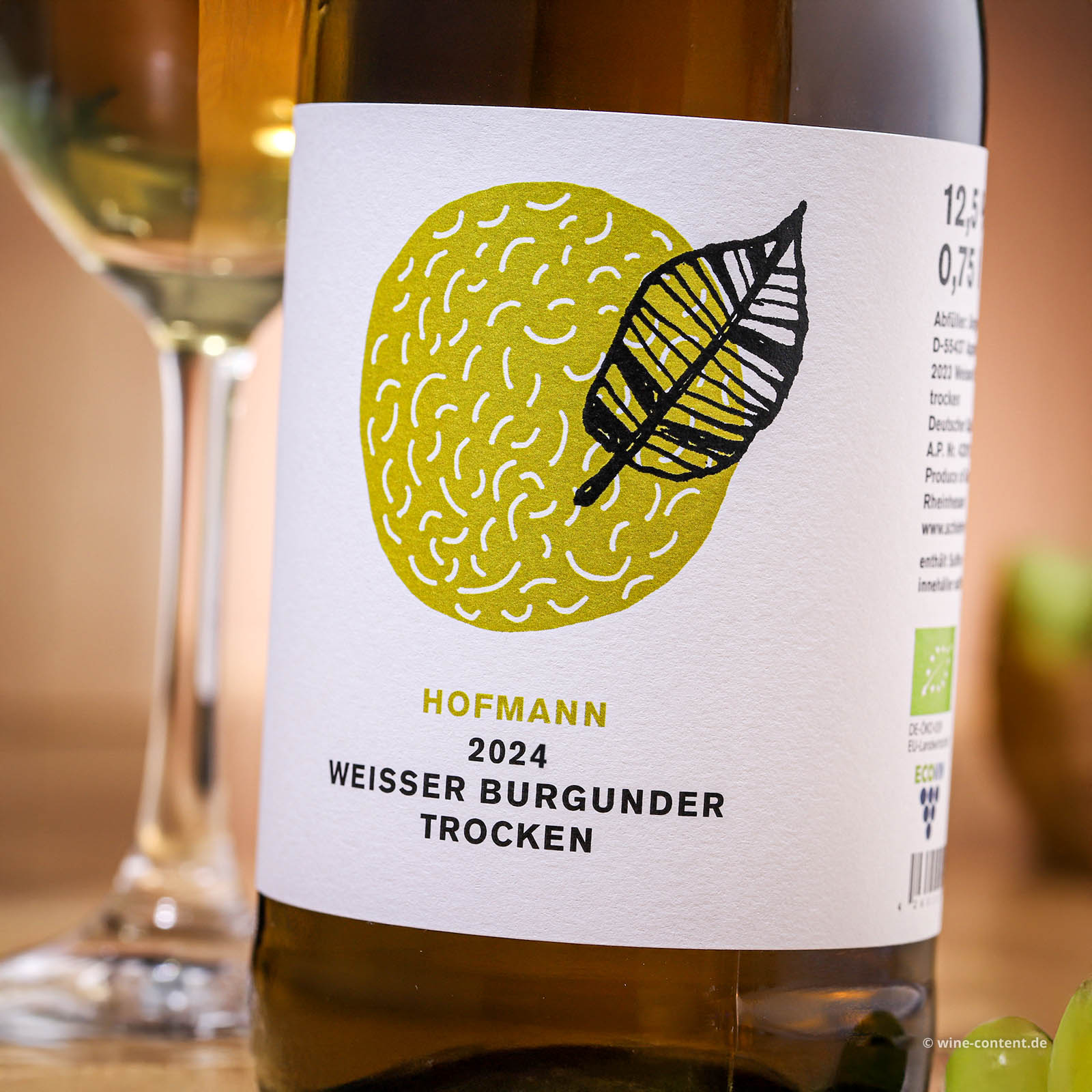 Weißer Burgunder 2024 Federblatt Bio