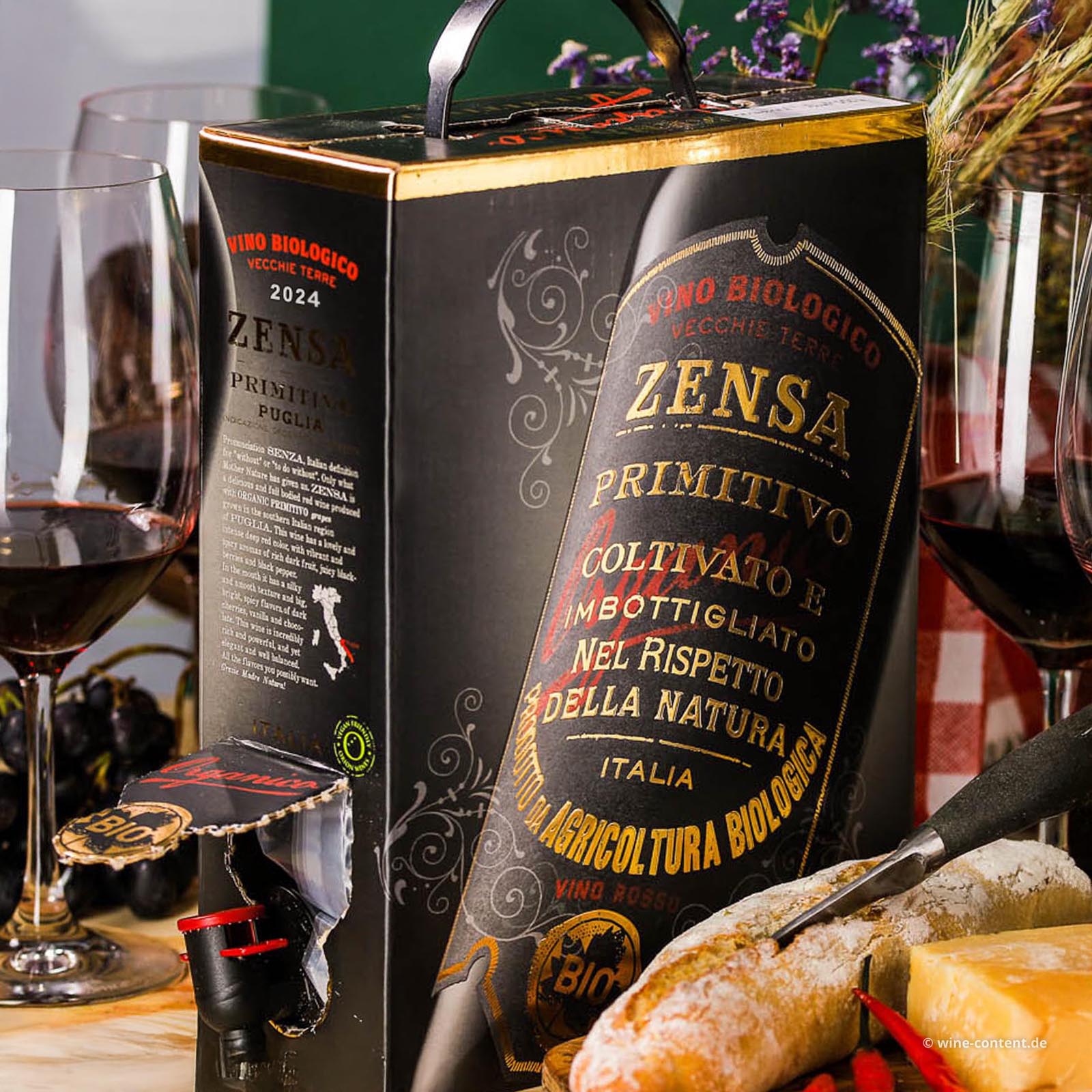 3 L Primitivo 2024 Bio Bag in Box