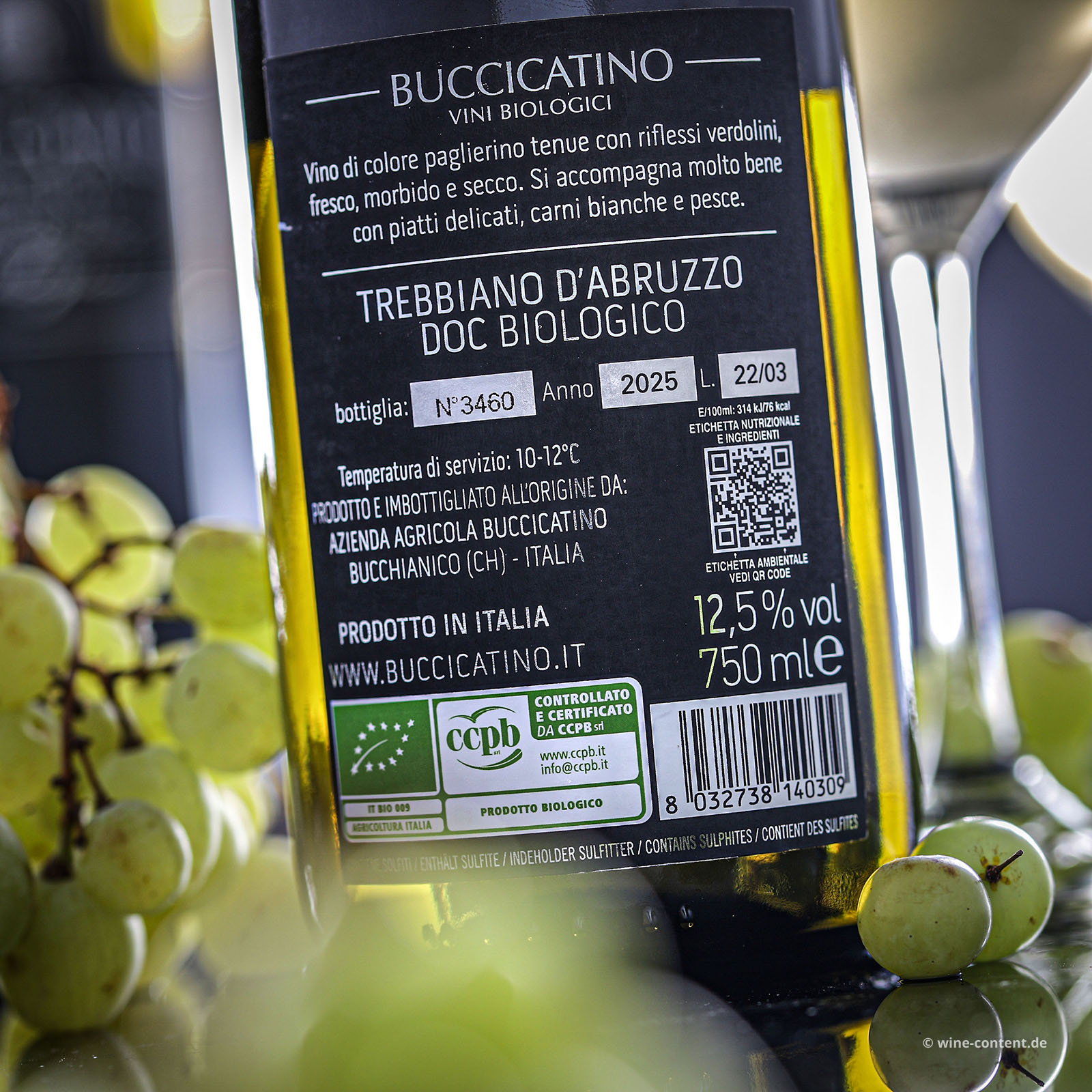 Trebbiano d'Abruzzo 2025 Bio