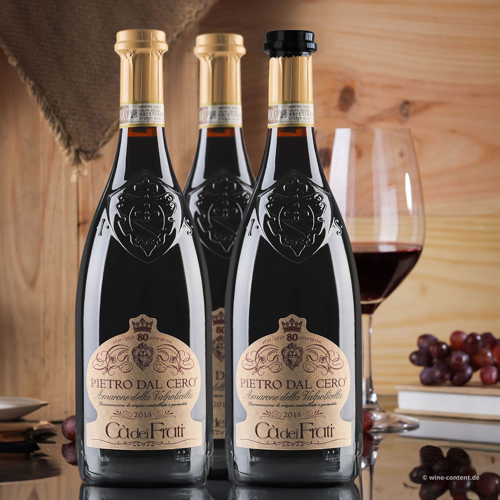 3er-Paket Amarone 2018 Pietro dal Cero