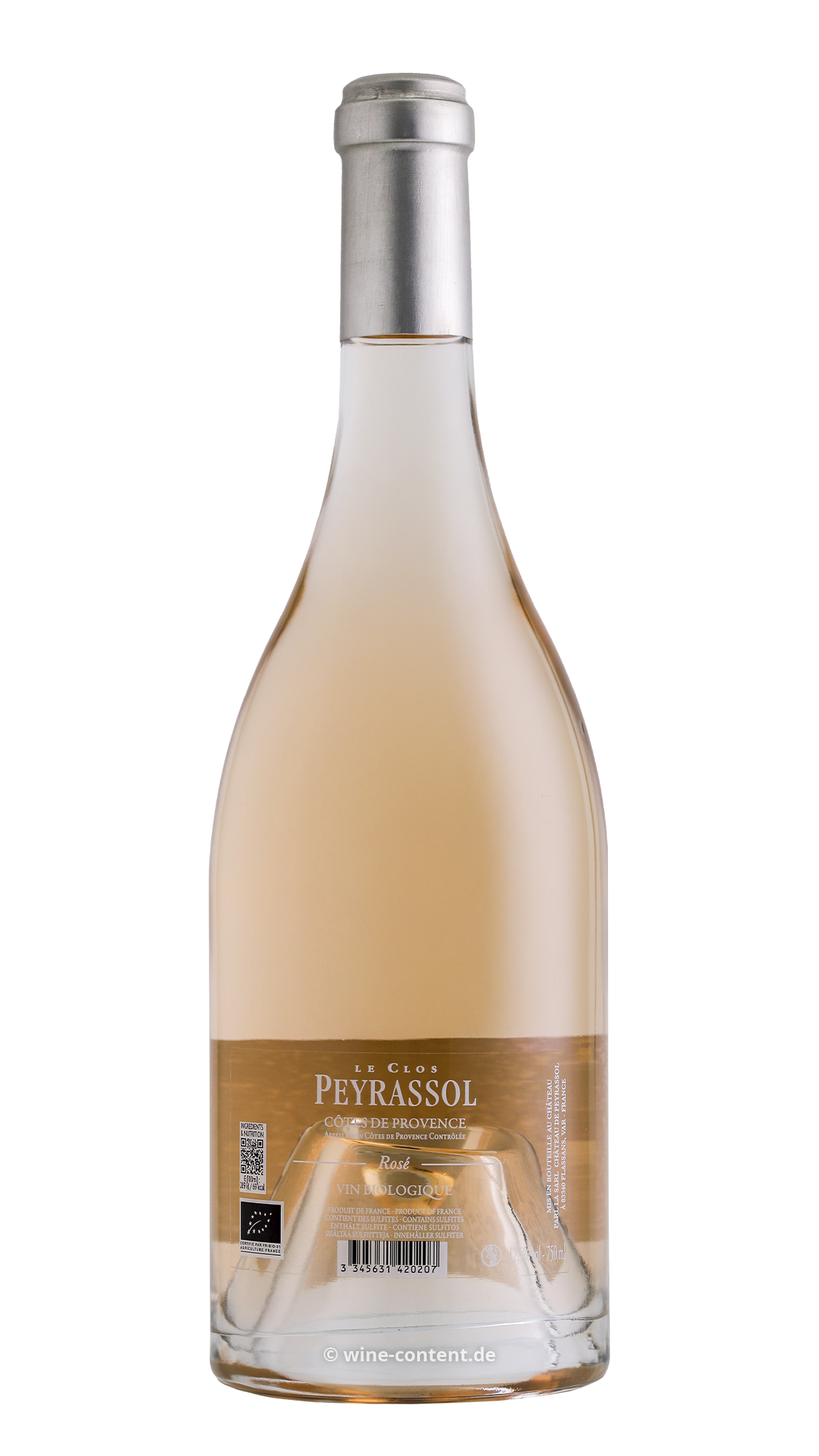 Côtes de Provence Rosé 2024 Le Clos Bio